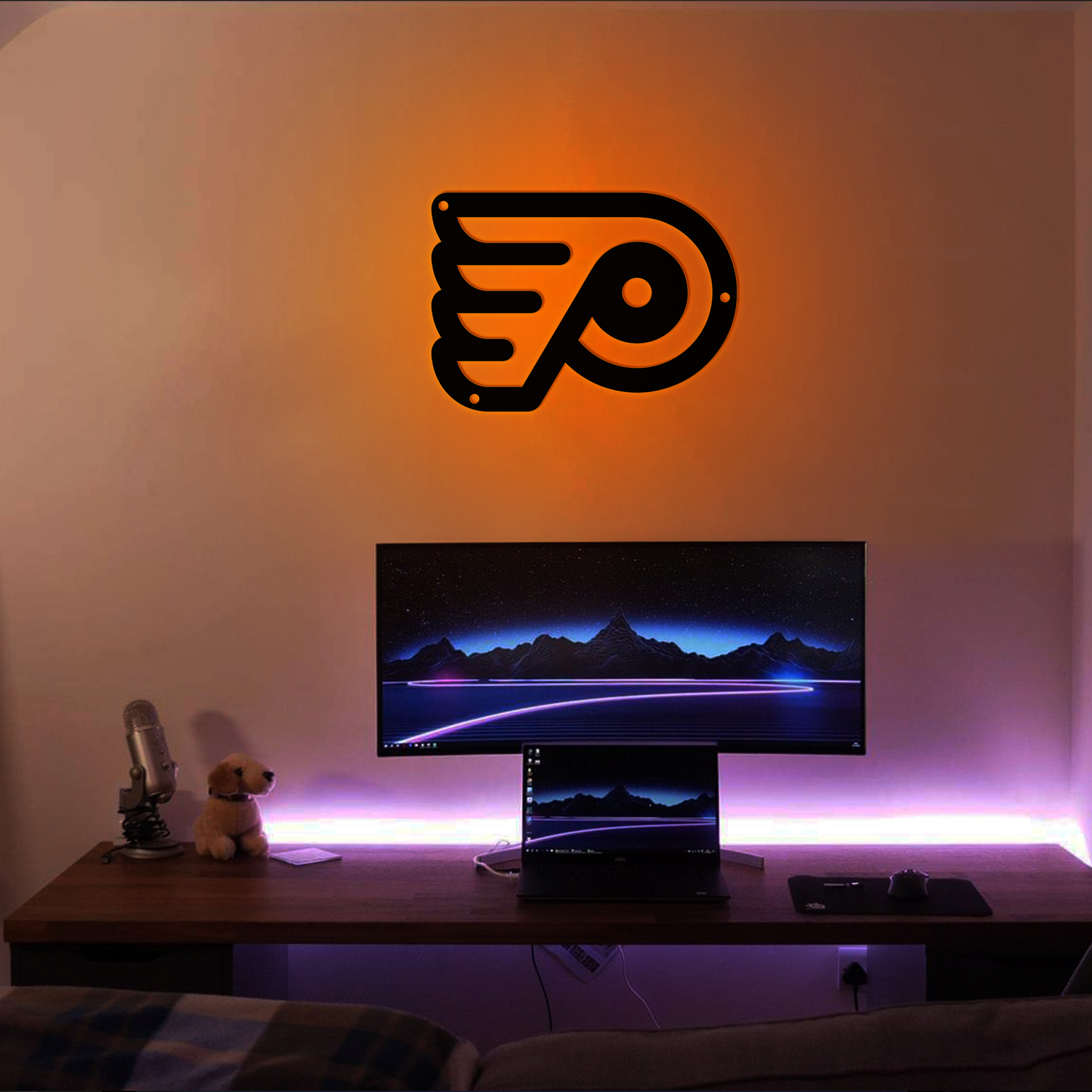 Ice Hockey Philadelphia Flyers Metal Signs Wall Decor