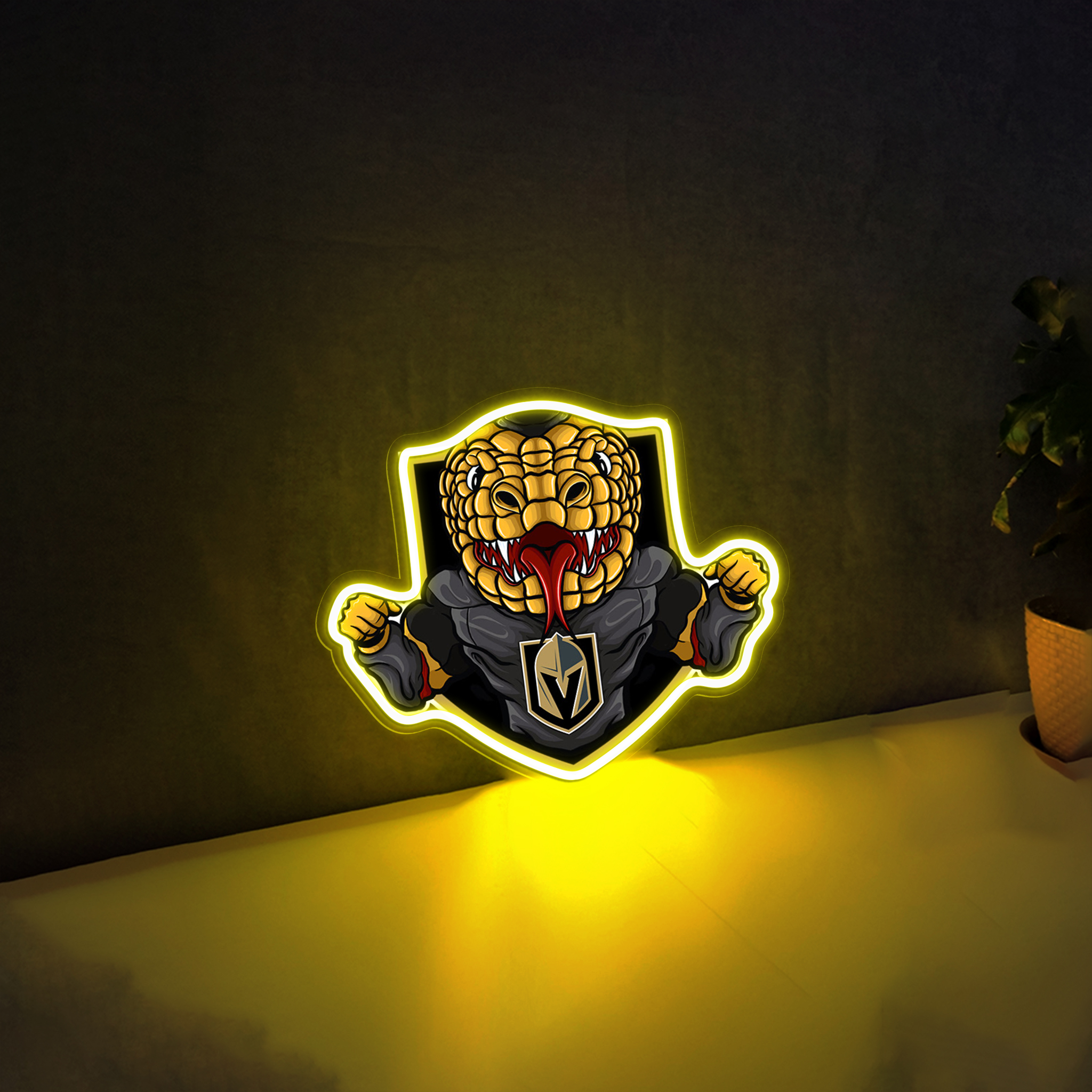 Ice Hockey Vegas Golden Knights UV Sign