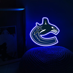 Vancouver Canucks Ice Hockey UV Signs Wall Decor