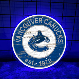 Vancouver Canucks Ice Hockey UV Signs