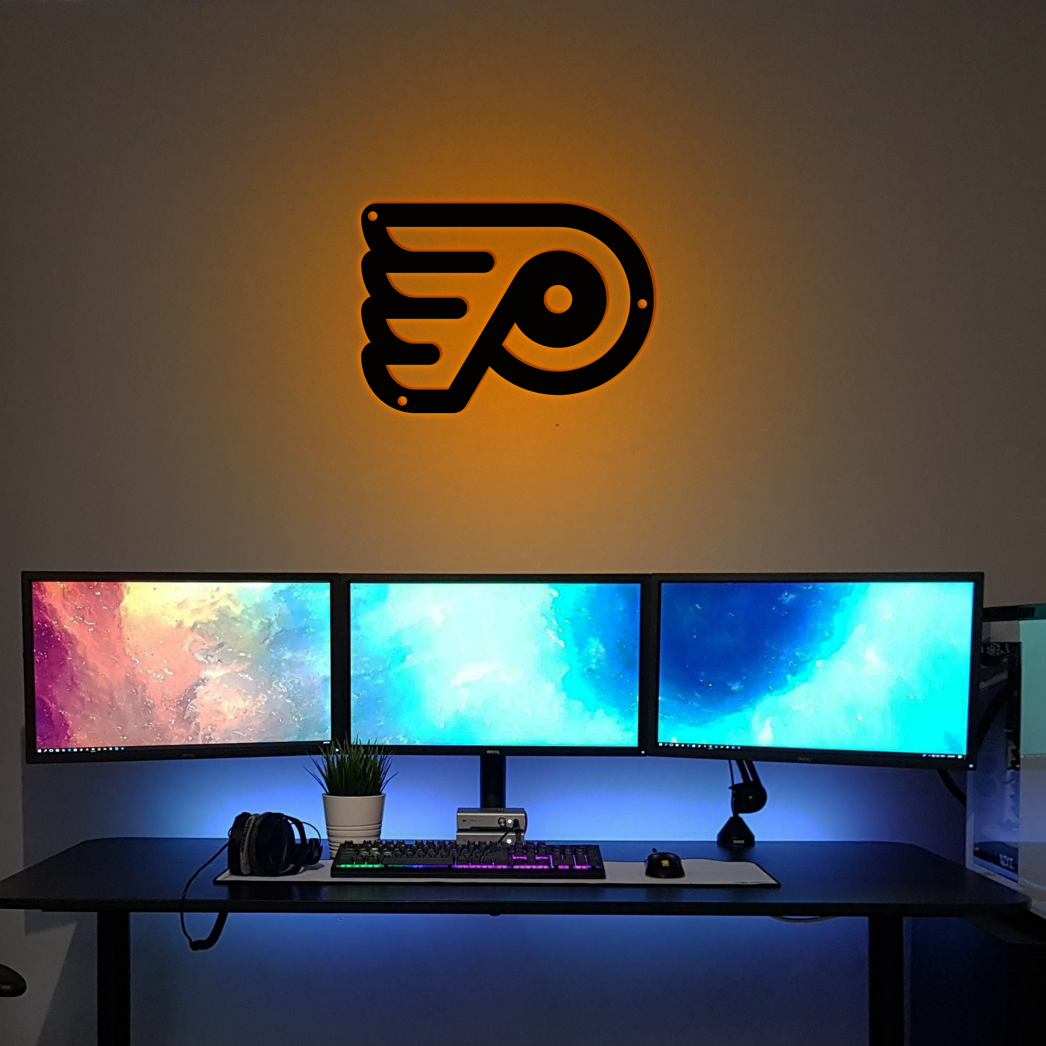 Ice Hockey Philadelphia Flyers Metal Signs Wall Decor