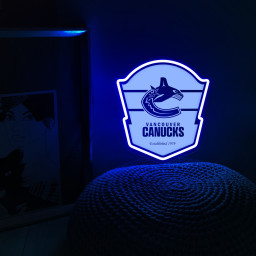 Ice Hockey Vancouver Canucks Laser Signs