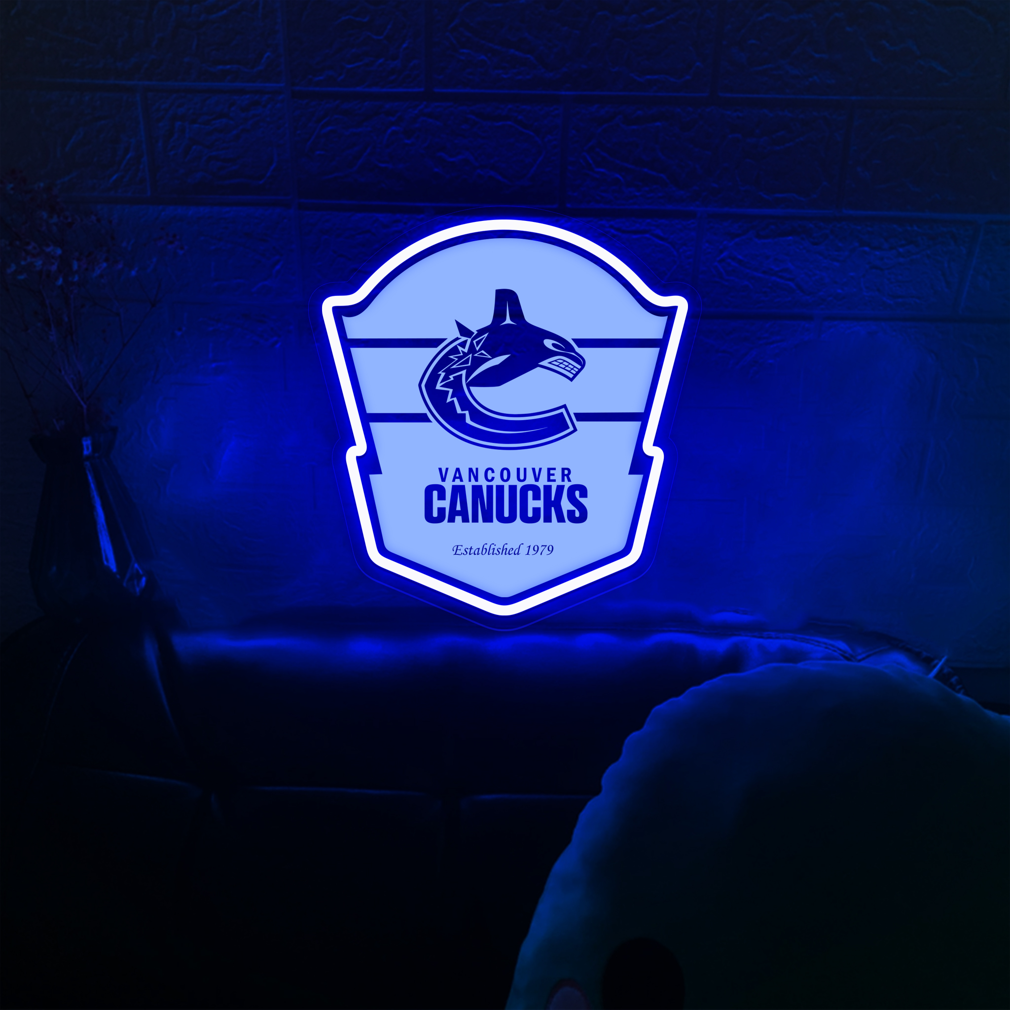 Ice Hockey Vancouver Canucks Laser Signs