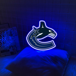 Vancouver Canucks Ice Hockey UV Signs Wall Decor