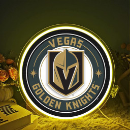 Vegas Golden Knights Ice Hockey UV Sign