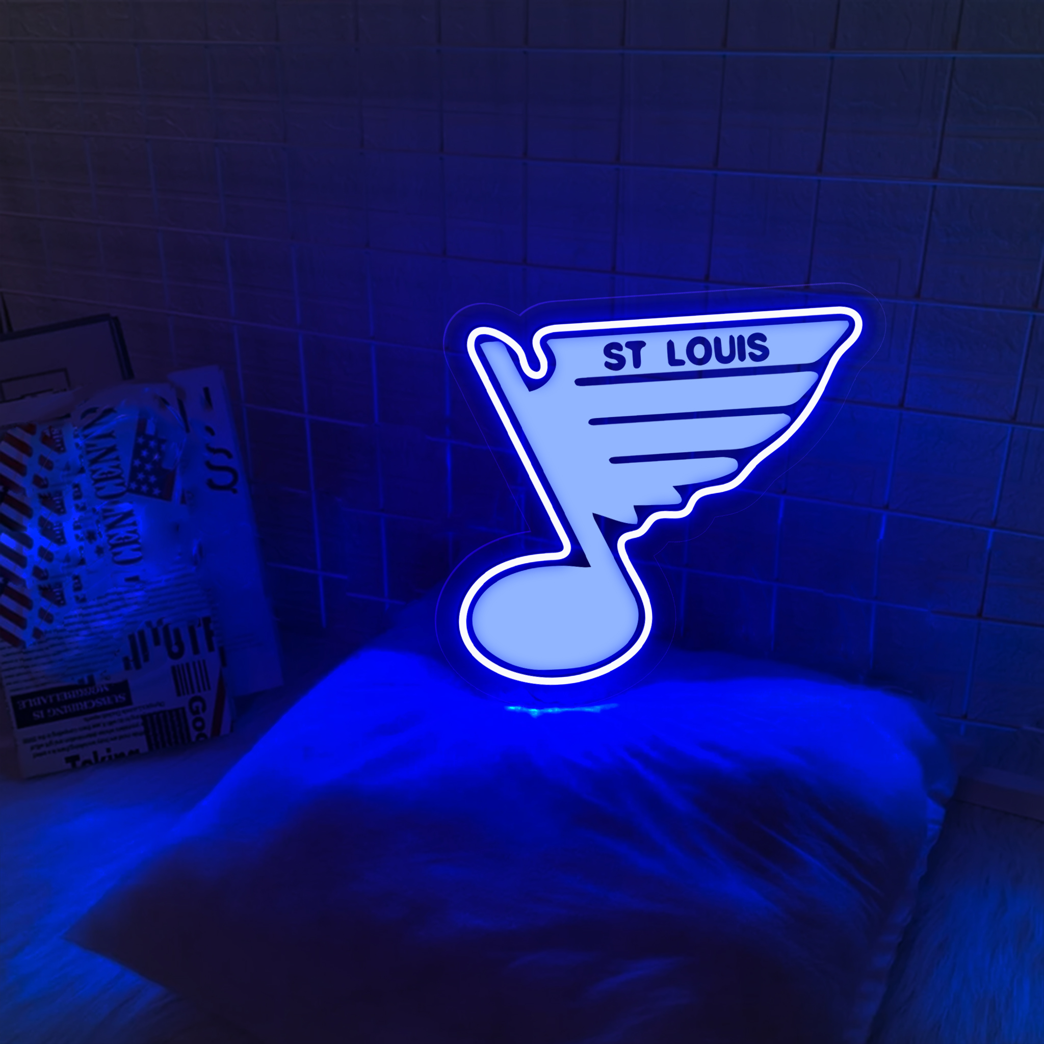 St. Louis Blues Ice Hockey Laser Signs