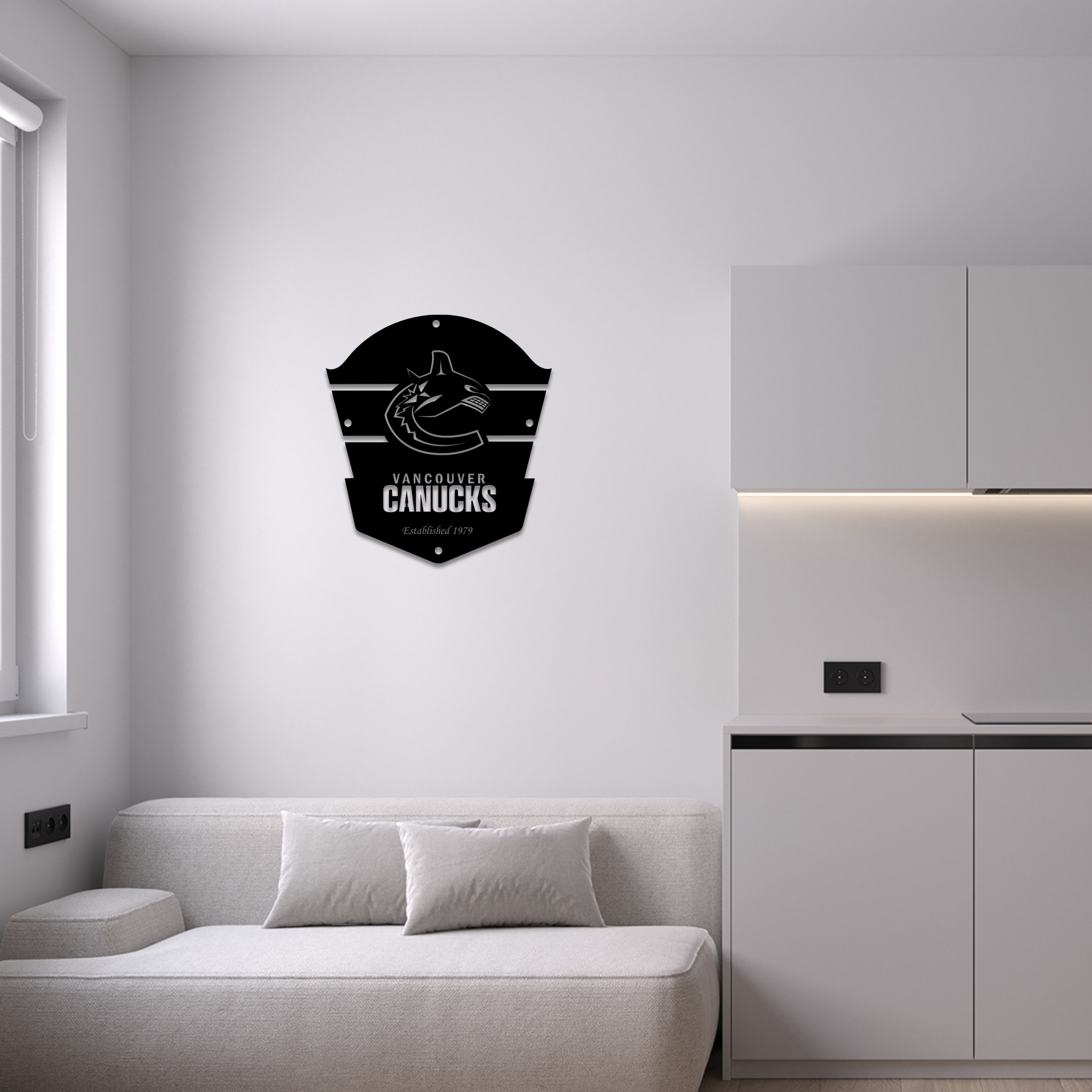 Ice Hockey Vancouver Canucks Metal Signs