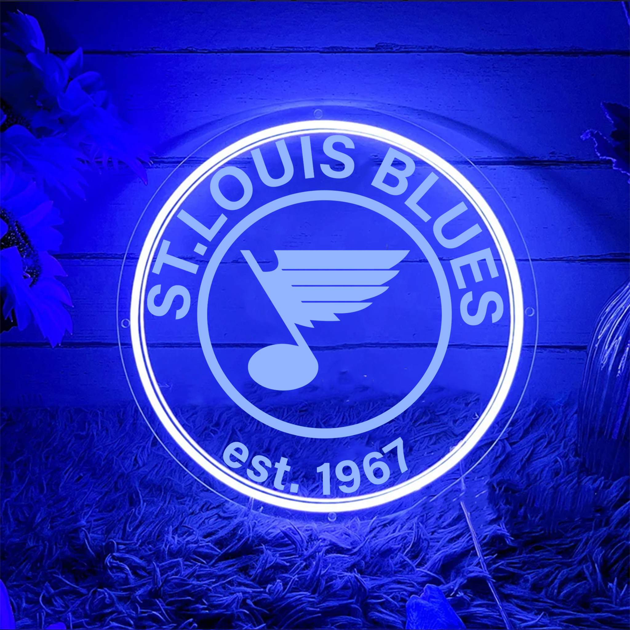 Ice Hockey St. Louis Blues Laser Signs