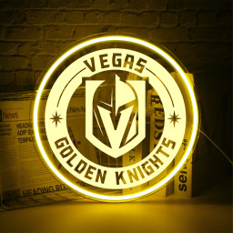 Vegas Golden Knights Ice Hockey Laser Sign