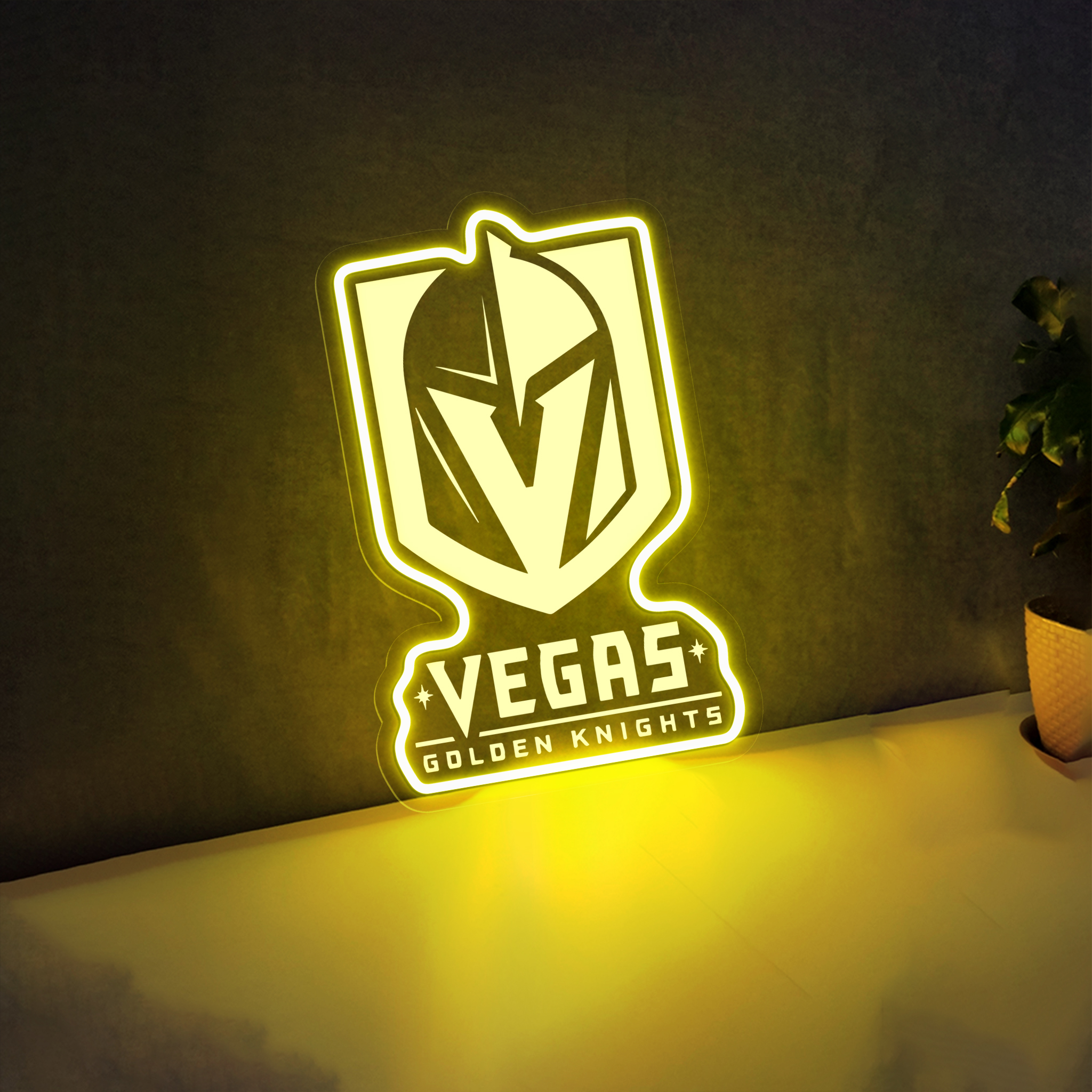 Ice Hockey Vegas Golden Knights Laser Signs