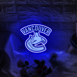 Ice Hockey Vancouver Canucks Laser Sign