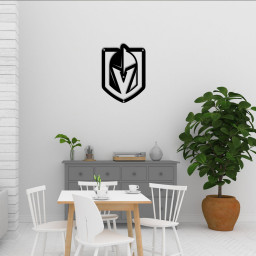 Vegas Golden Knights Ice Hockey Metal Signs