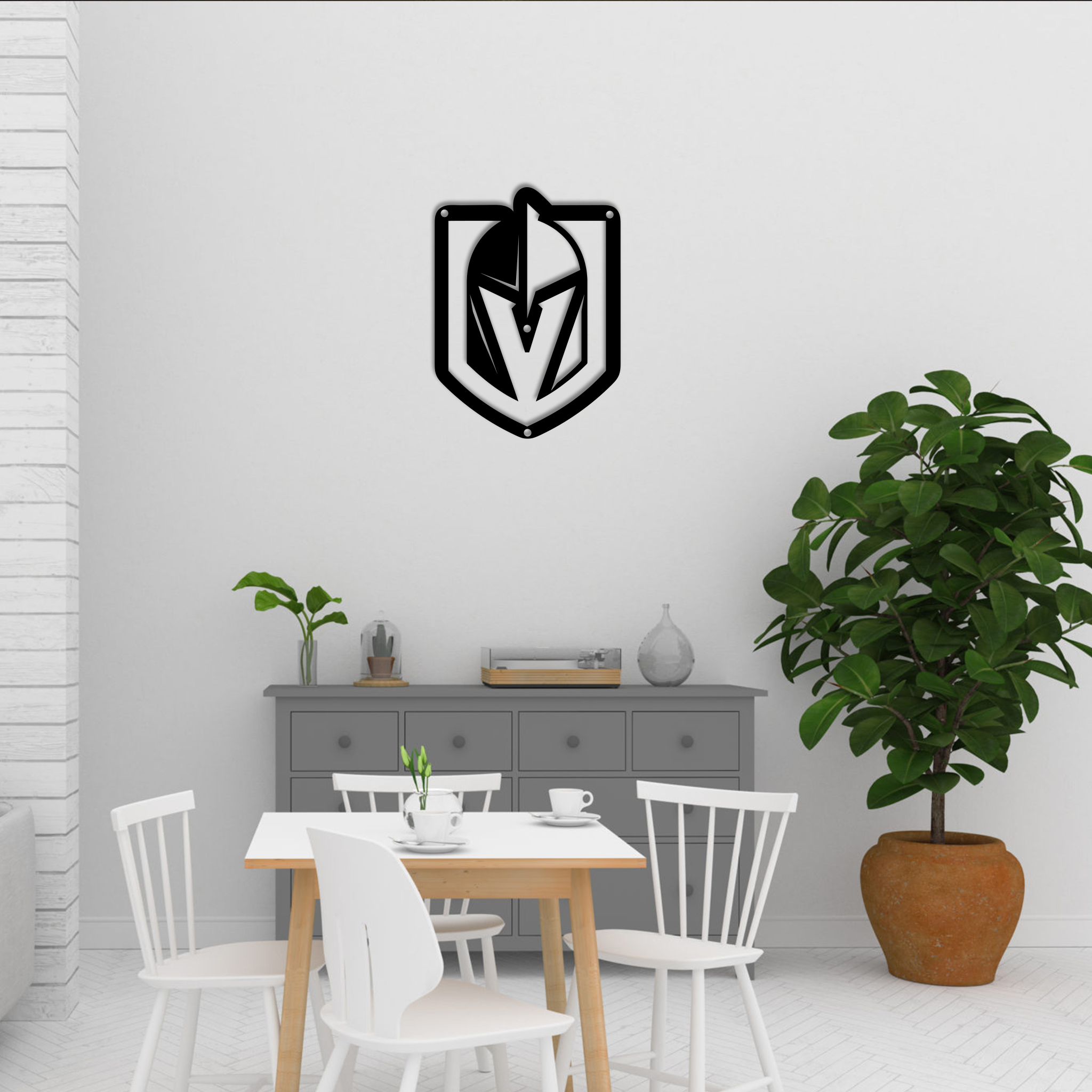 Vegas Golden Knights Ice Hockey Metal Signs