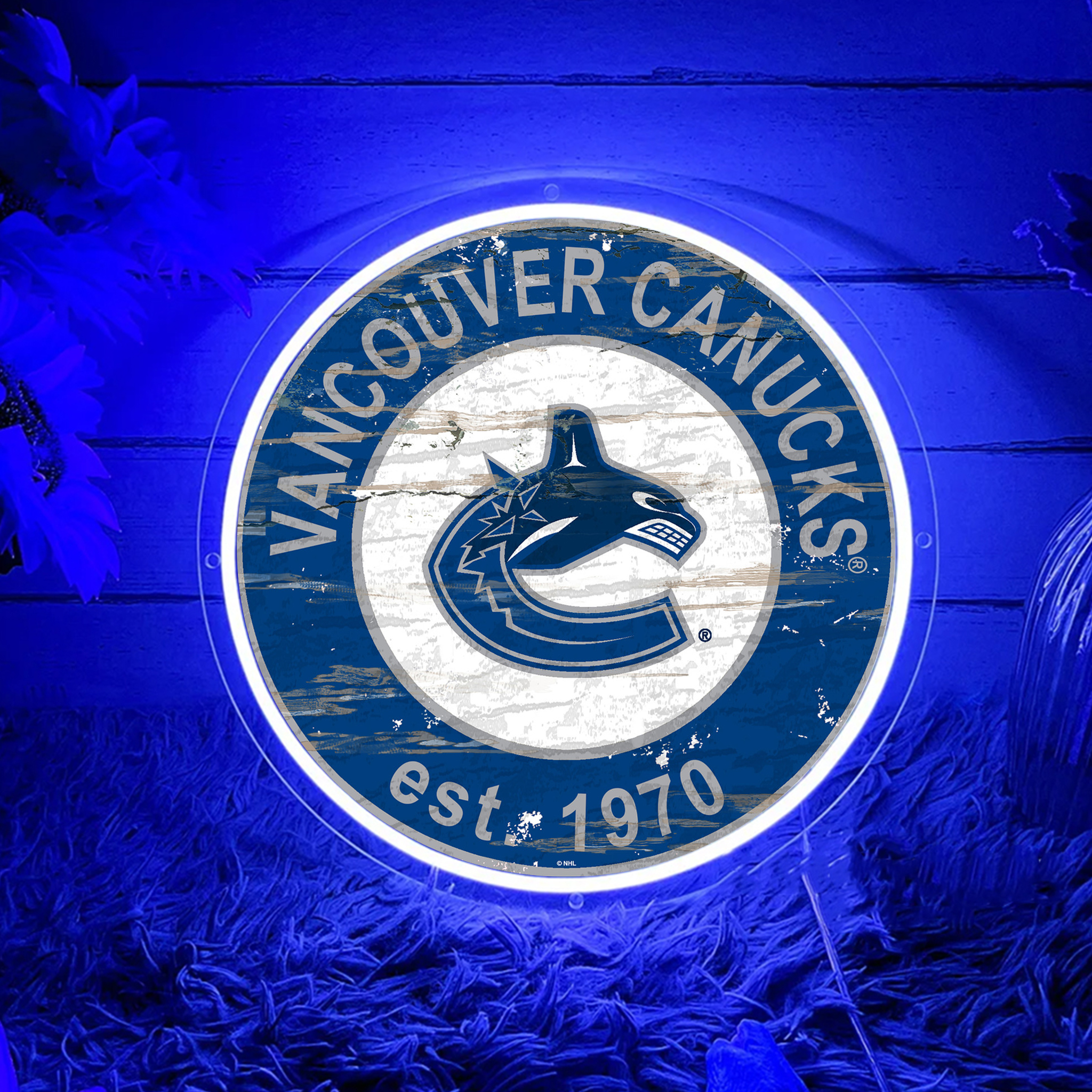 Vancouver Canucks Ice Hockey UV Signs