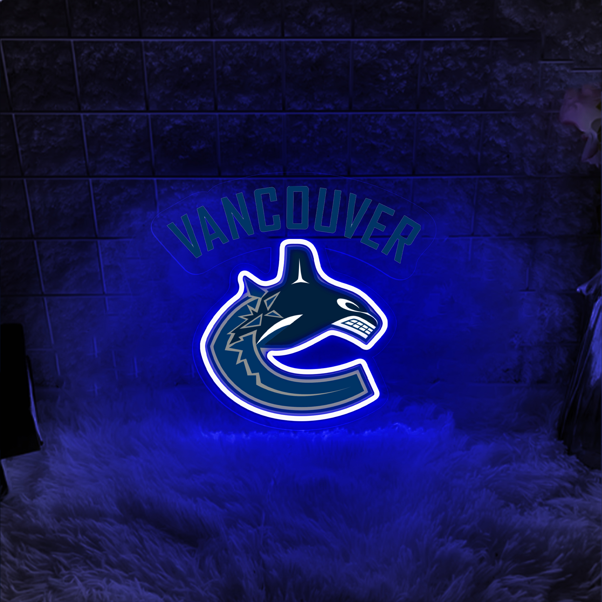 Ice Hockey Vancouver Canucks UV Sign