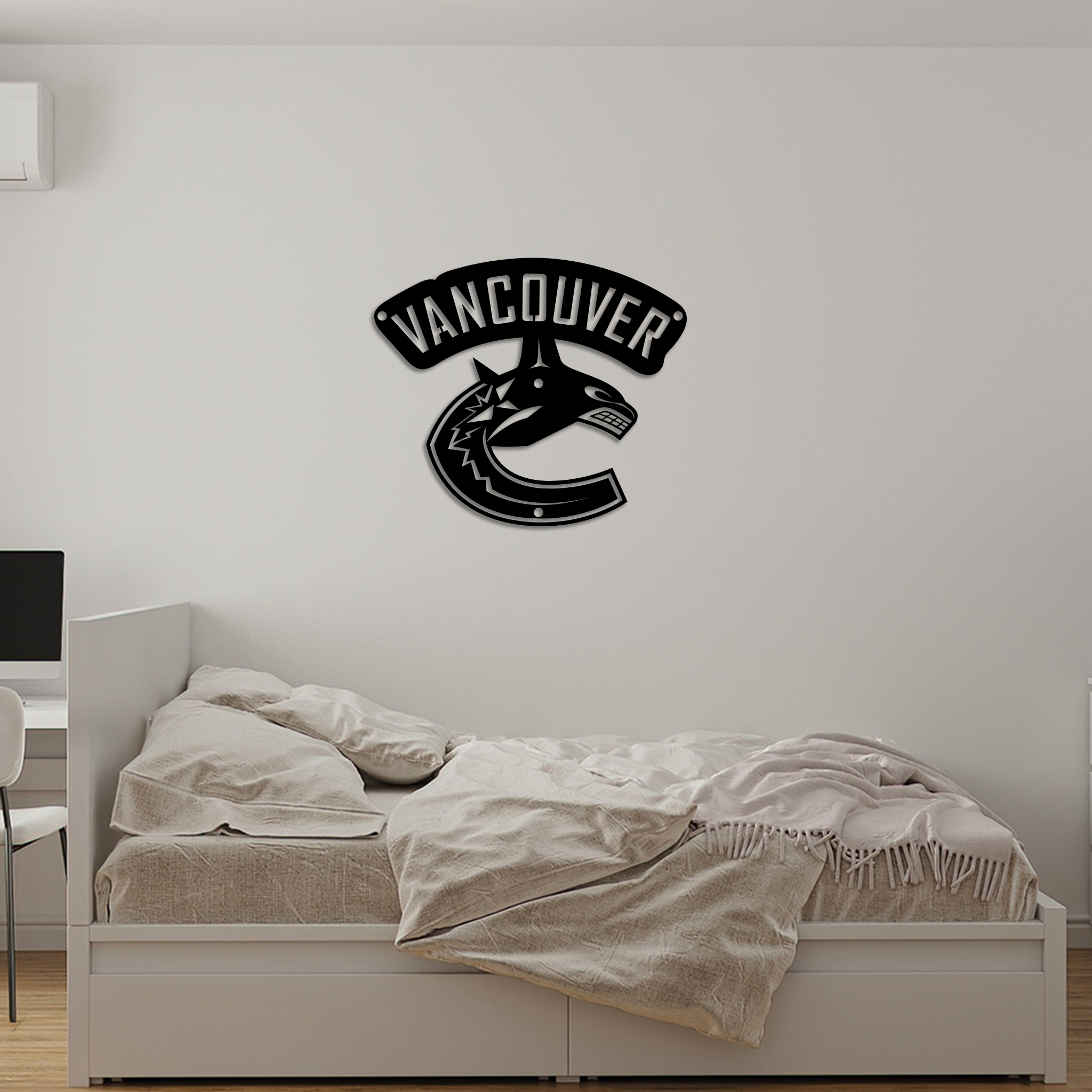Ice Hockey Vancouver Canucks Metal Sign