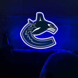 Vancouver Canucks Ice Hockey UV Signs Wall Decor