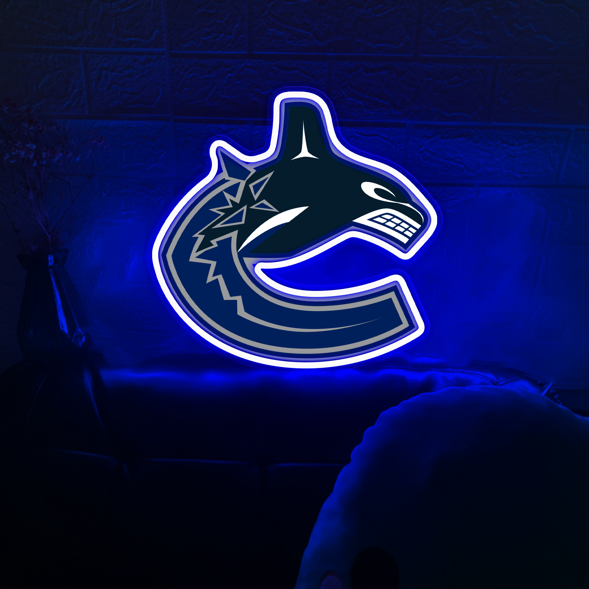 Vancouver Canucks Ice Hockey UV Signs Wall Decor