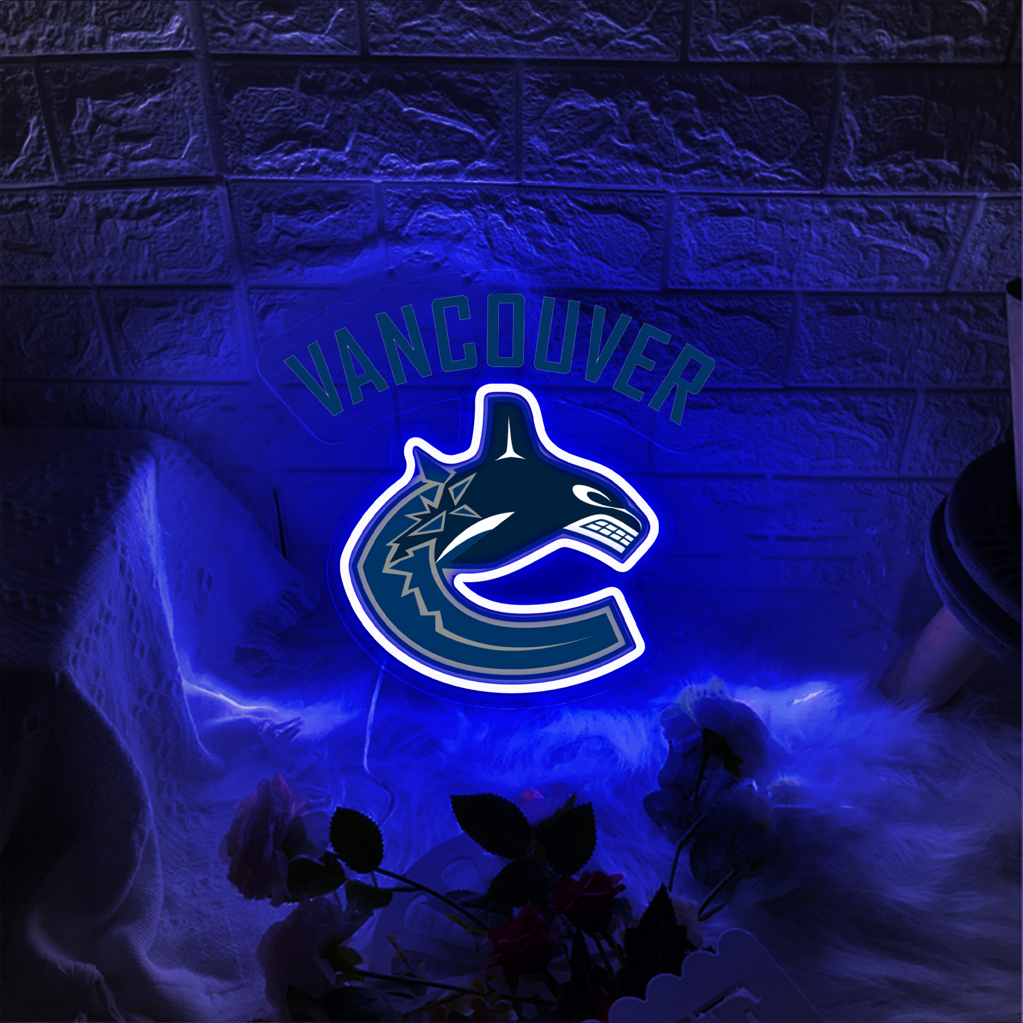 Ice Hockey Vancouver Canucks UV Sign