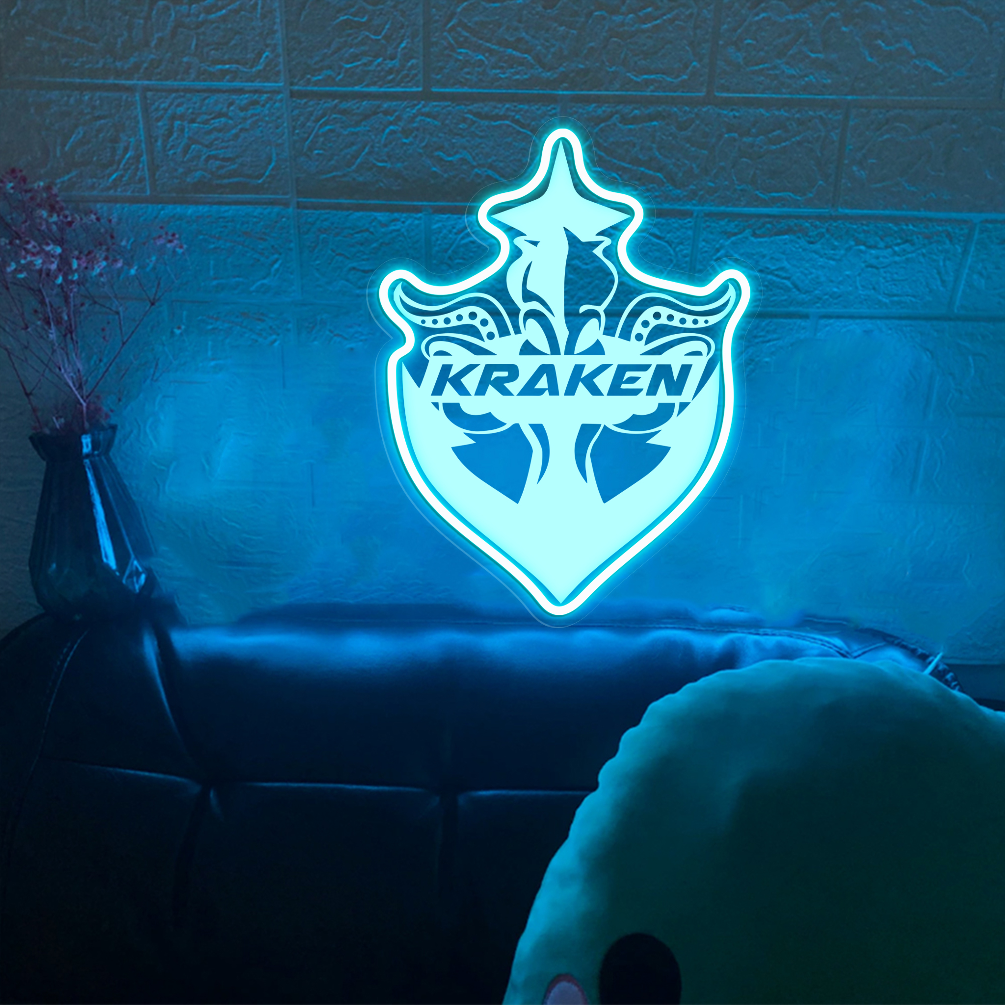 Seattle Kraken Ice Hockey Laser Signs