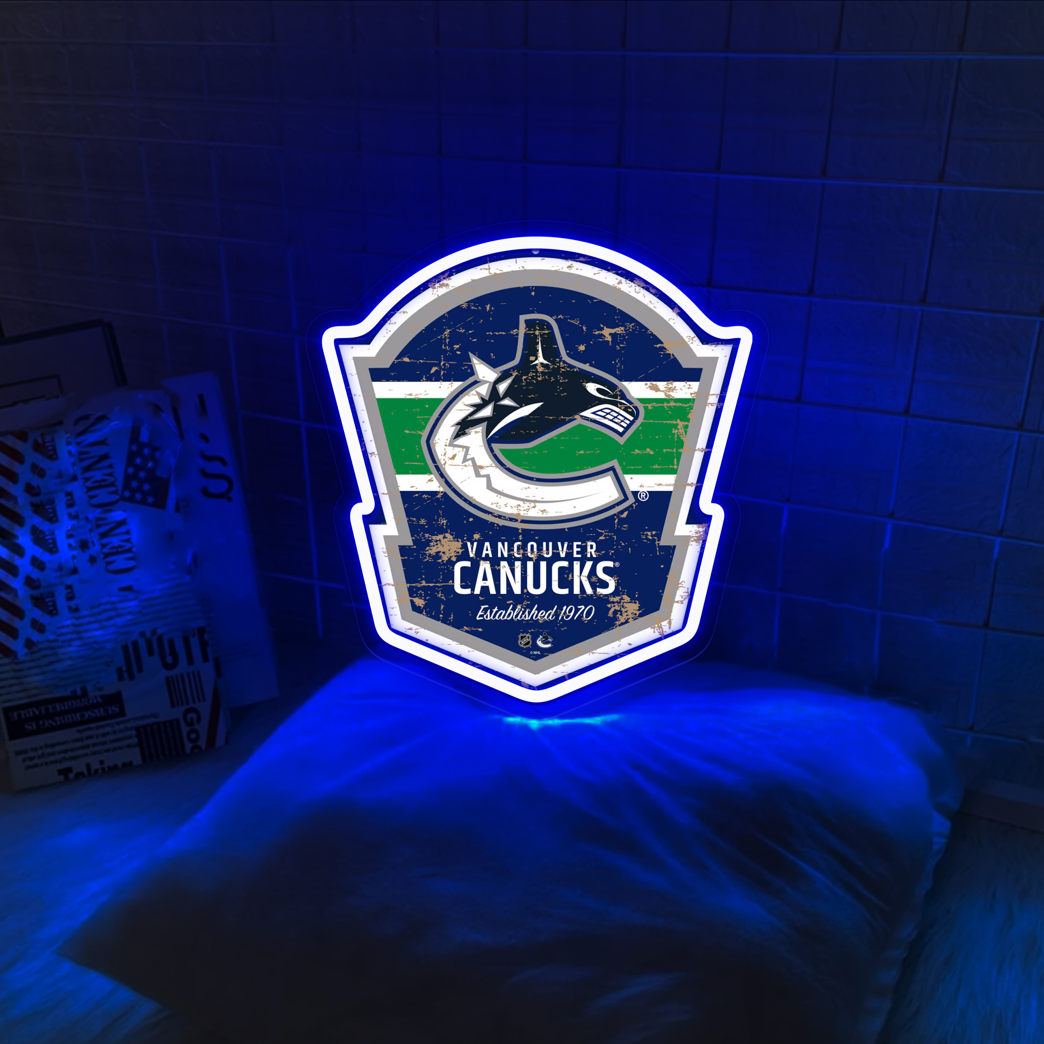 Ice Hockey Vancouver Canucks UV Signs