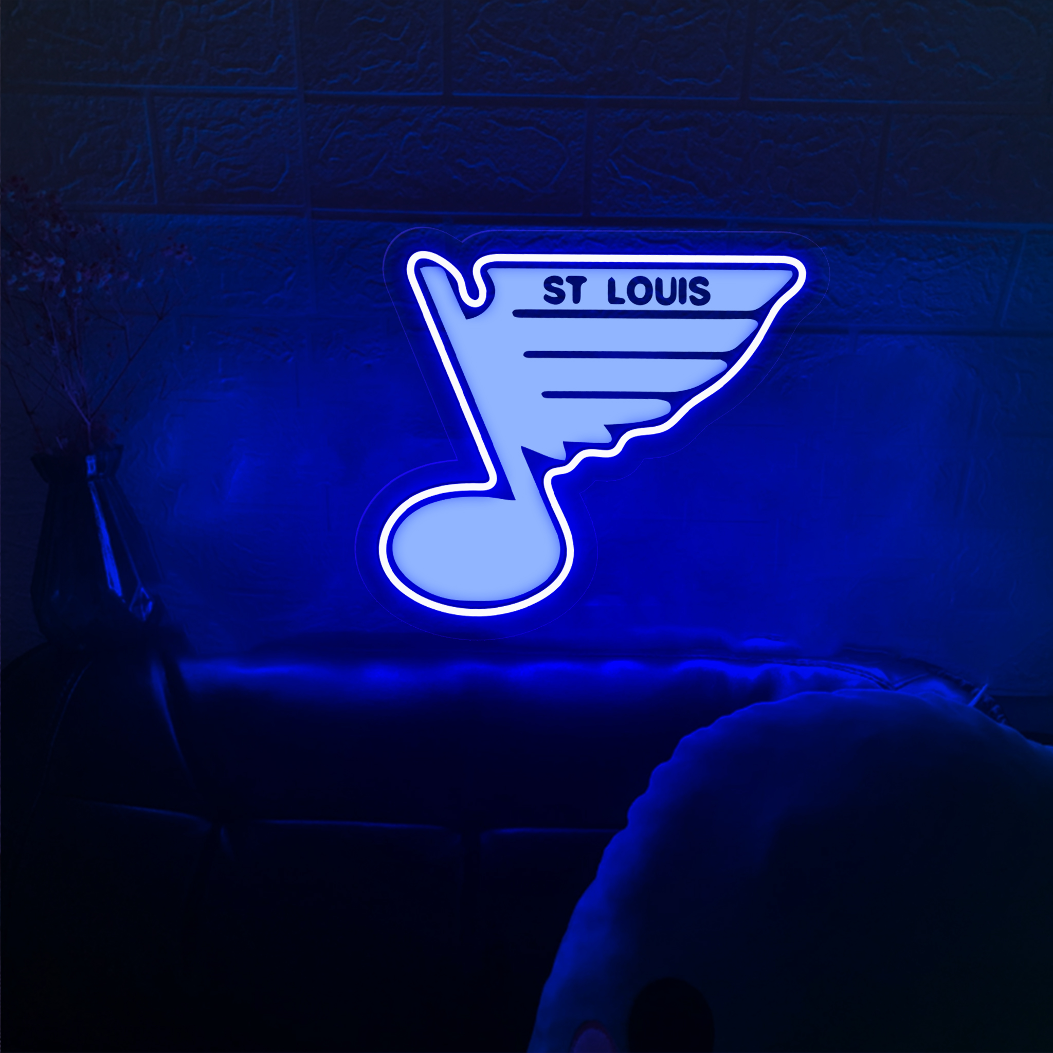 St. Louis Blues Ice Hockey Laser Signs