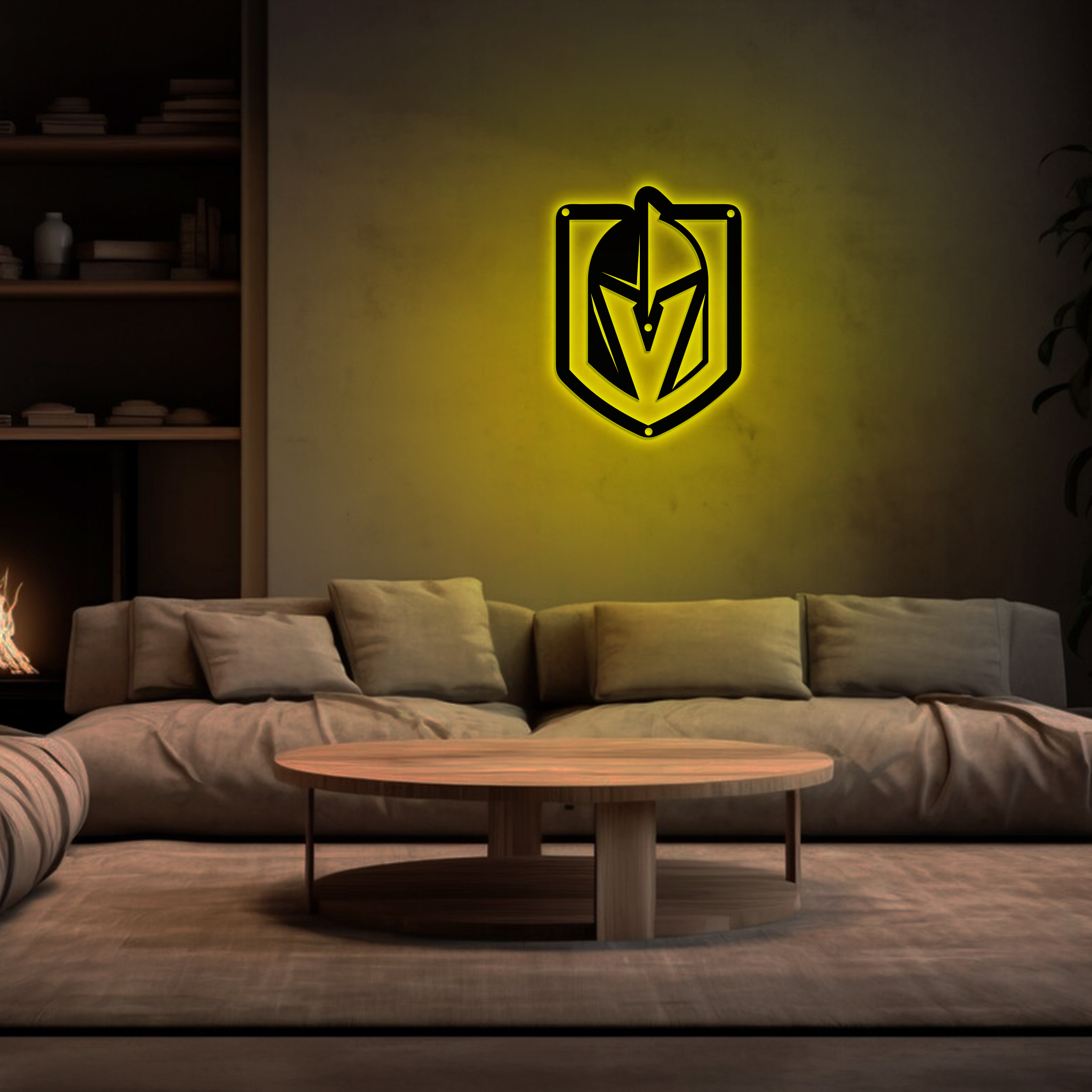 Vegas Golden Knights Ice Hockey Metal Signs