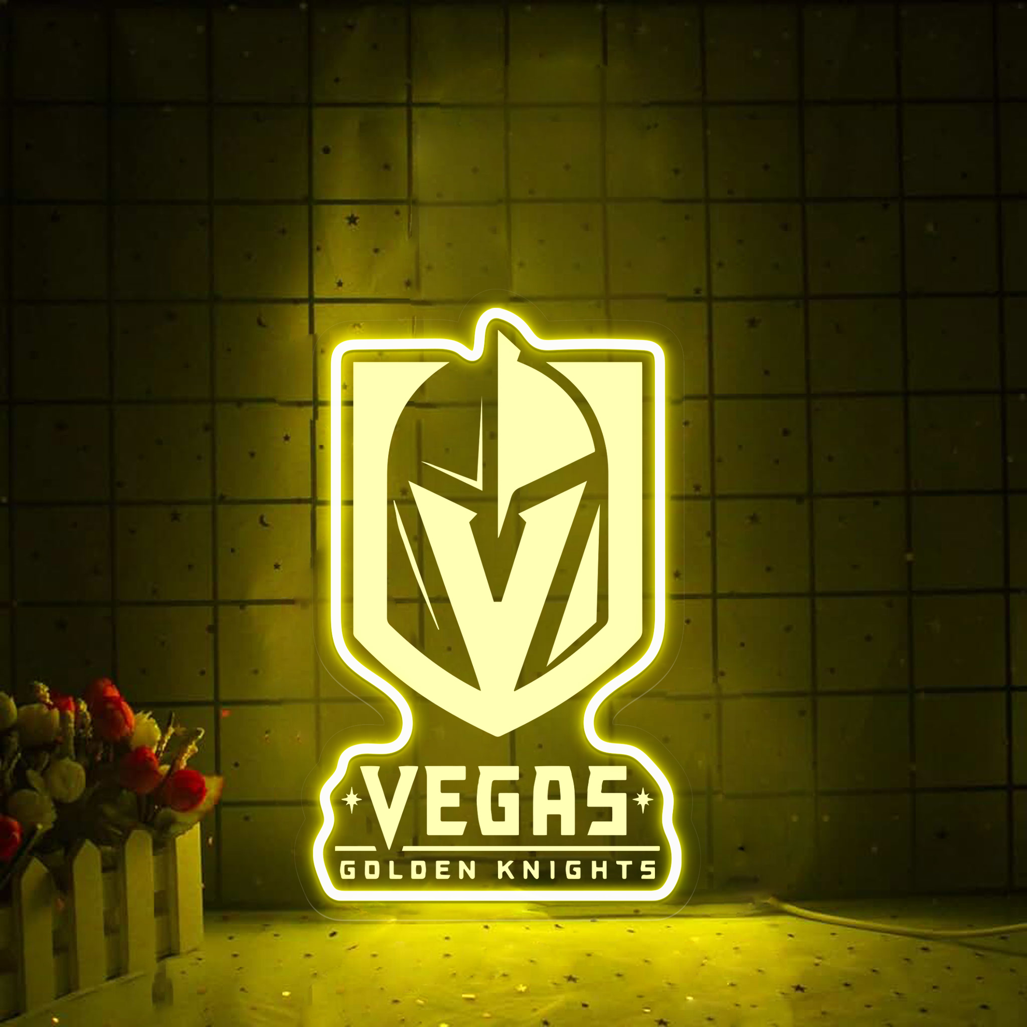 Ice Hockey Vegas Golden Knights Laser Signs