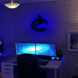 Vancouver Canucks Ice Hockey Metal Signs Wall Decor