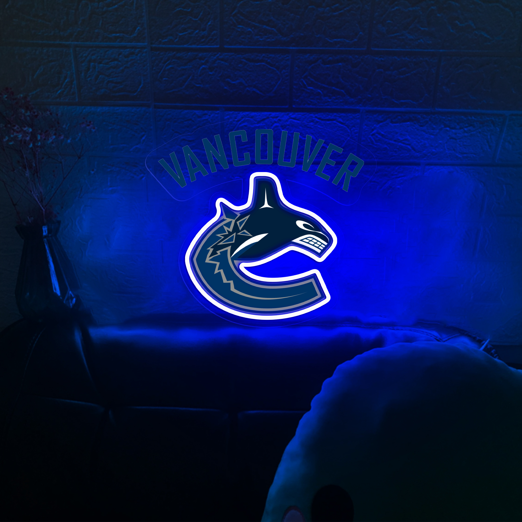 Ice Hockey Vancouver Canucks UV Sign