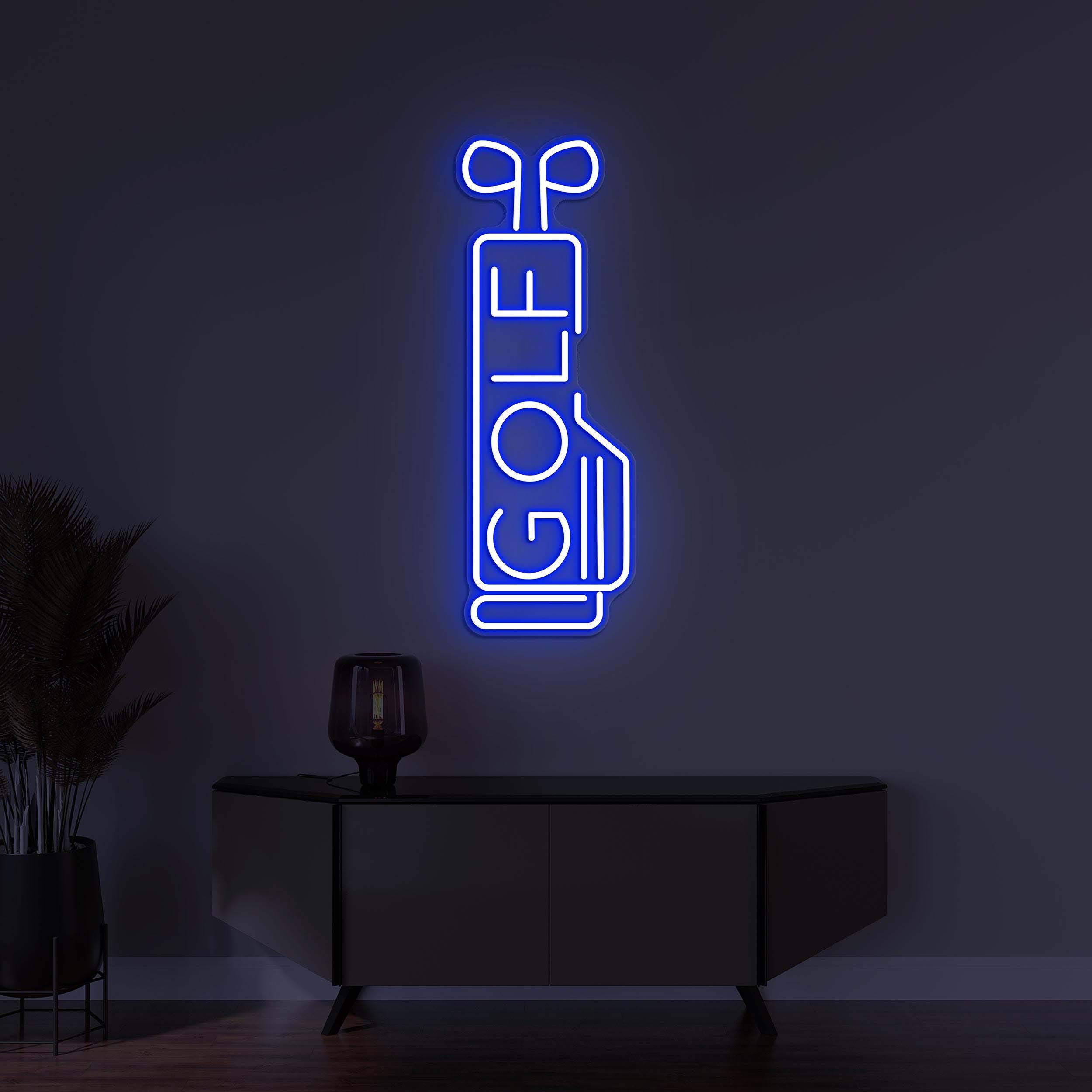 Golf Neon Sign, Golf LED Light, Golf Logo Wall Decor, Golf Club Wall Art, Sports Shop Wall Sign, Game Room Wall Decor, Golf Bag Neon Art