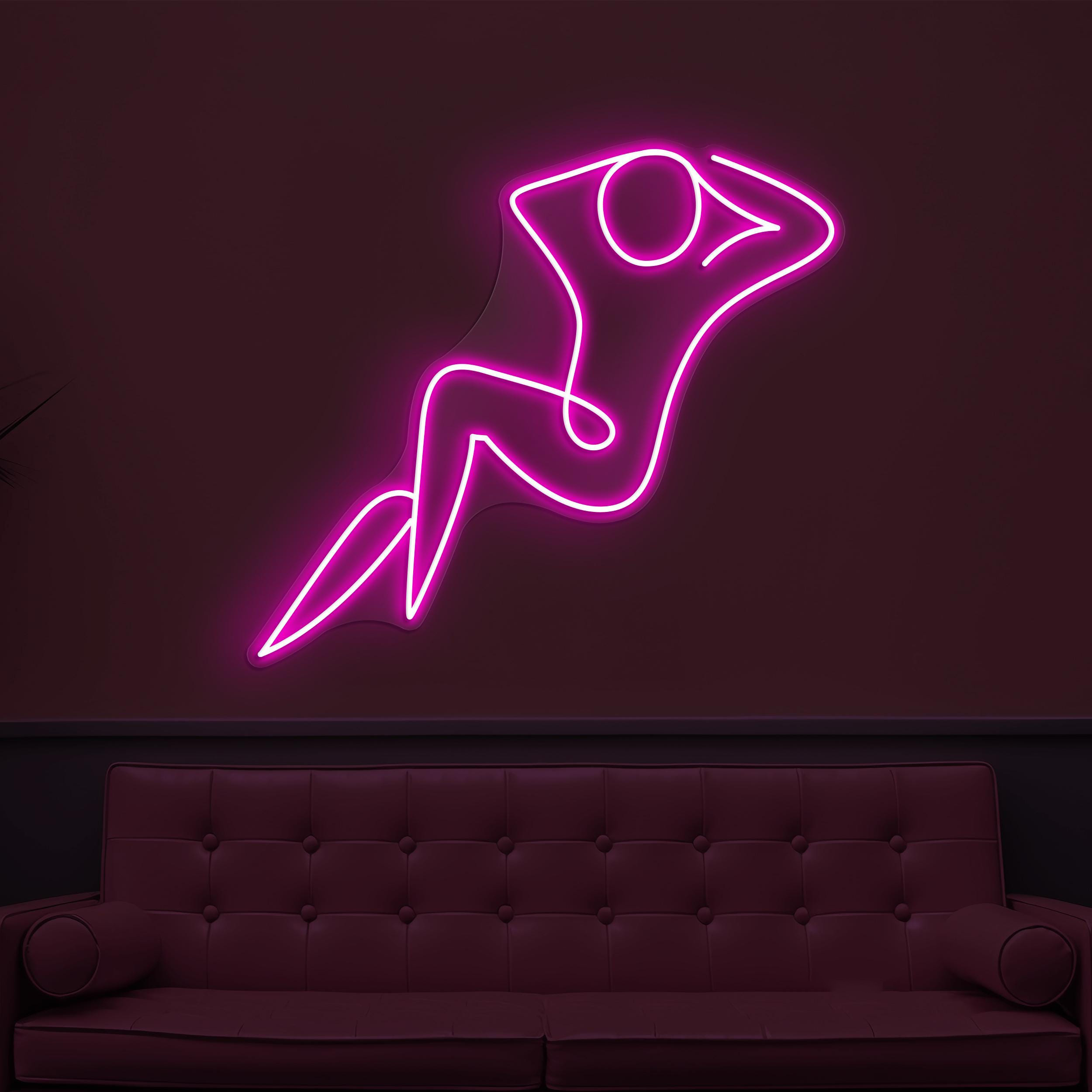 Boy Neon Sign, Relax LED Light, Relax Boy Wall Art, Home Wall Decor, Chill Mode Neon Light, Bedroom & Party Decor, Aesthetic Relax Led Art