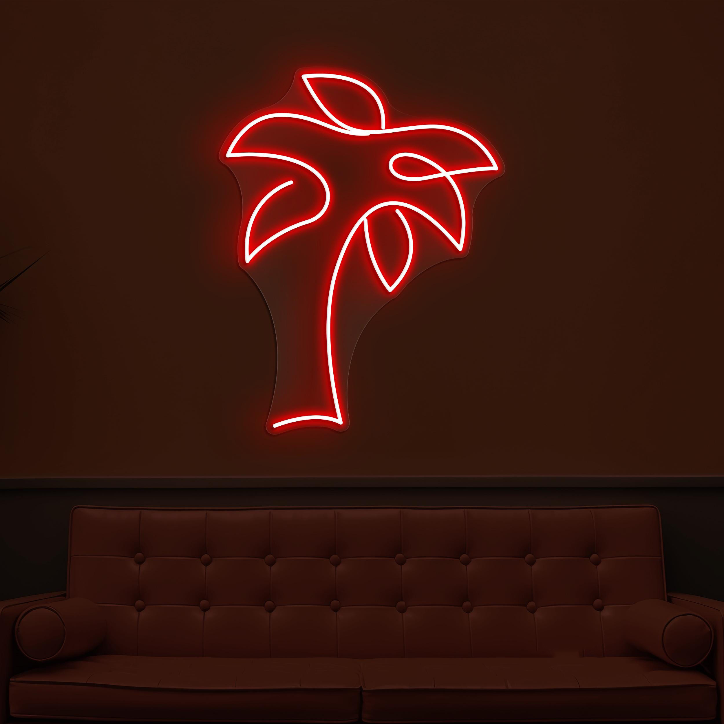 Palm Tree Neon Sign, Palm Tree LED Light, Beach Wall Decor, Summer Beach Wall Art, Island Neon Light, Beach Home Neon Sign, Bar & Cafe Decor