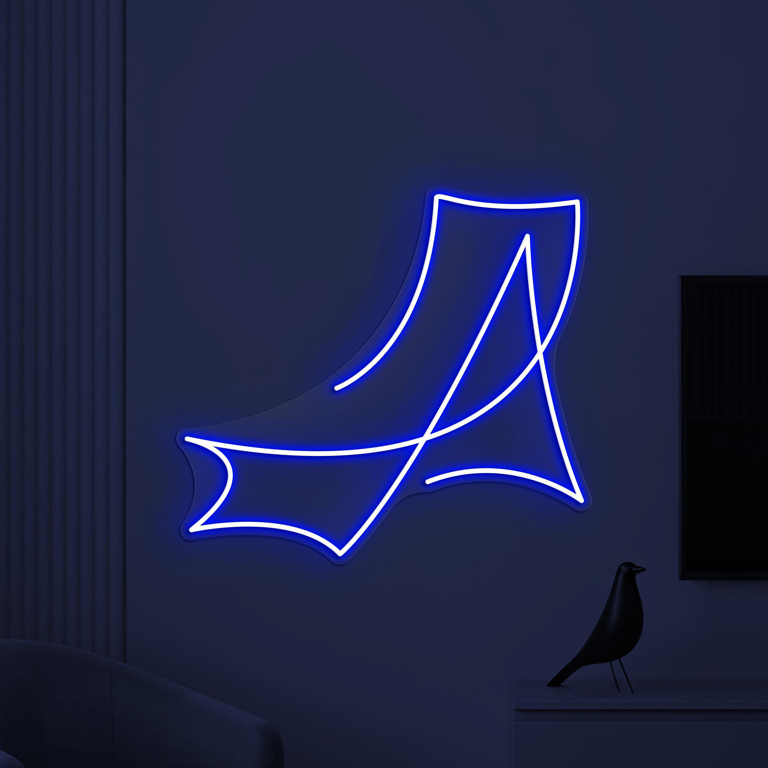 Beach Chair Neon Sign, Beach Chair LED Light, Summer Beach Wall Decor, Beach Scene Neon Art, Gallery Art Sign, Home Lounge Led Wall Light
