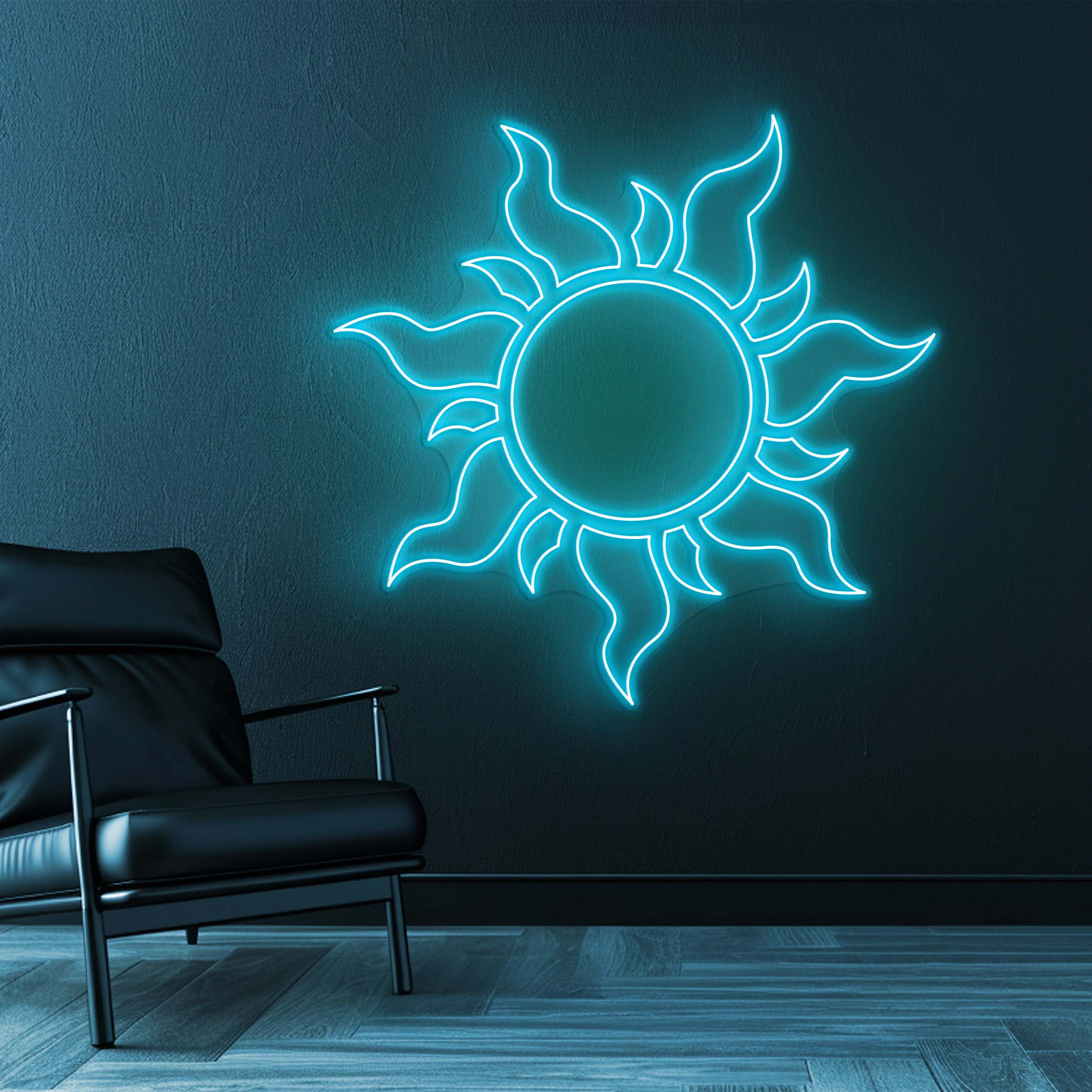 Sun Neon Sign, Sun Neon Light, Sun Neon Wall Art, LED Sun Sign, Kids Room Decor, Birthday Party, Nursery Wall Art, Boy/Girl Room Decor, Gift