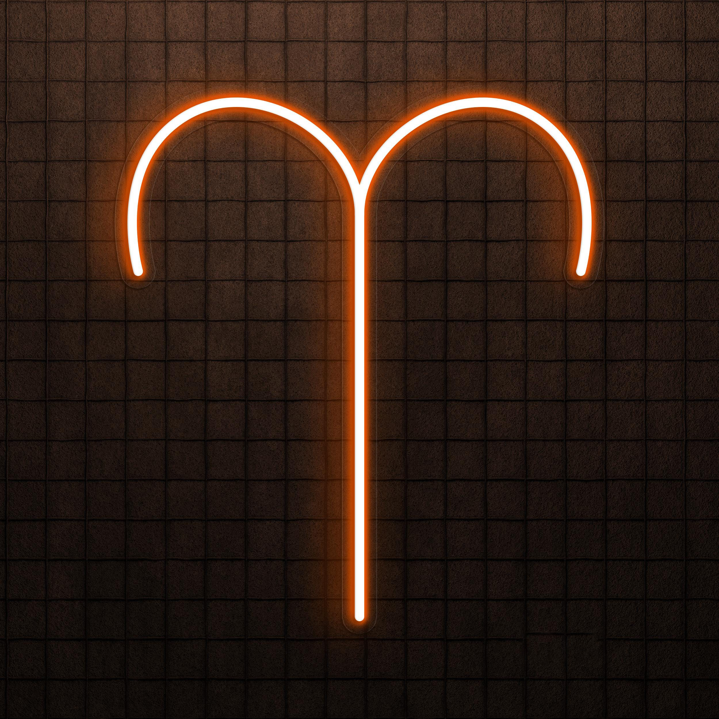Aries Neon Sign, Aries LED Light, Aries Symbol Wall Decor, Custom Neon Sign, Home Wall Art, Horoscope Sign for Bar & Studio Wall Decor, Gift