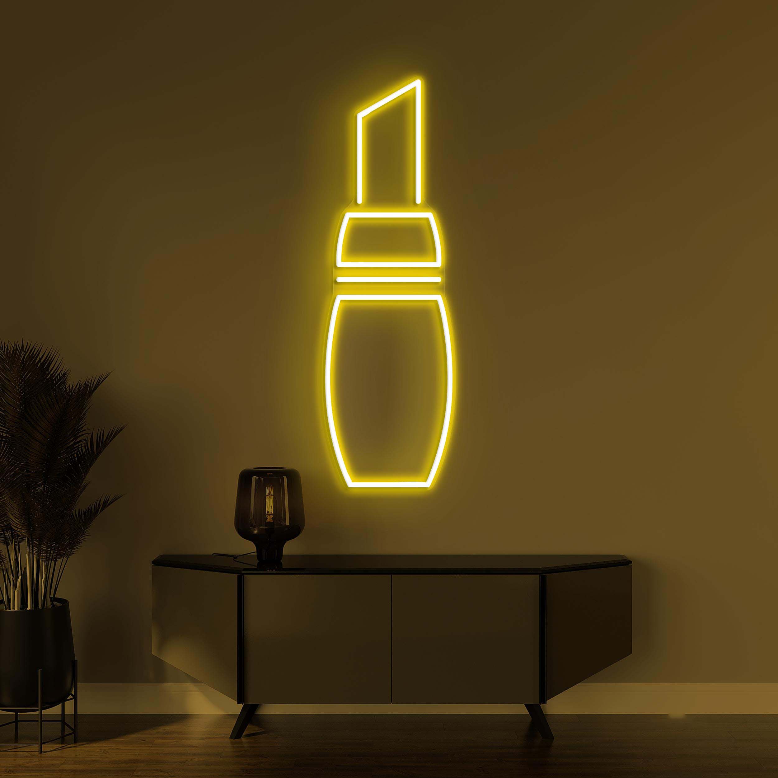 Lipstick Neon Sign, Lipstick LED Light, Makeup Room Wall Decor, Beauty Saloon Wall Art, Girl Room Neon Light, Makeup Room Wall Light Decor