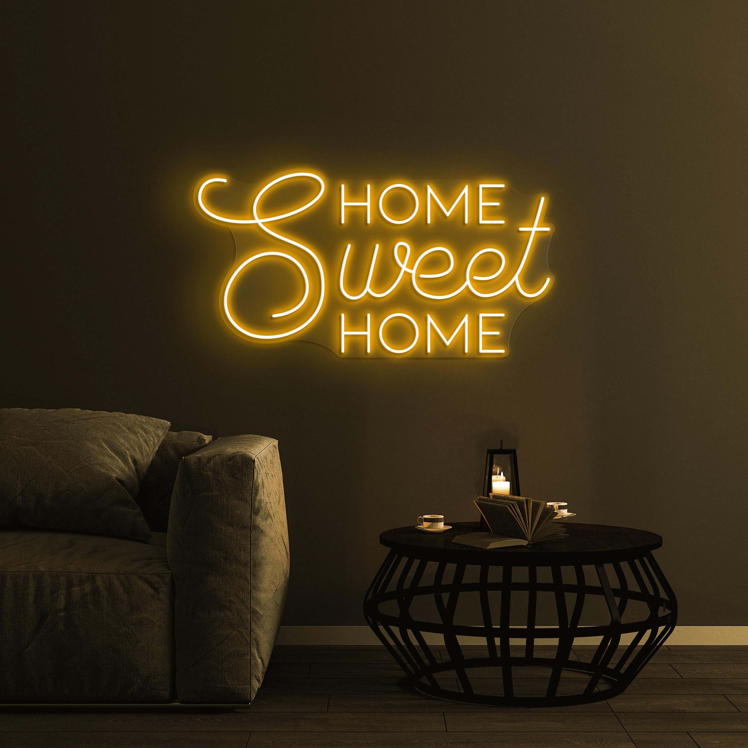 Home Sweet Home Neon Sign, Home Sweet Home LED Light, Sweet Home Wall Decor, Home, Bedroom, Party Decor, Housewarming Gift, Living Room Art