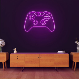 Gamer Remote Neon Sign, LED Wall Decor, Game Controller Neon Light, Gaming Room Decor, Best Gamer Gifts, Cool Room Lighting, Game Room Art