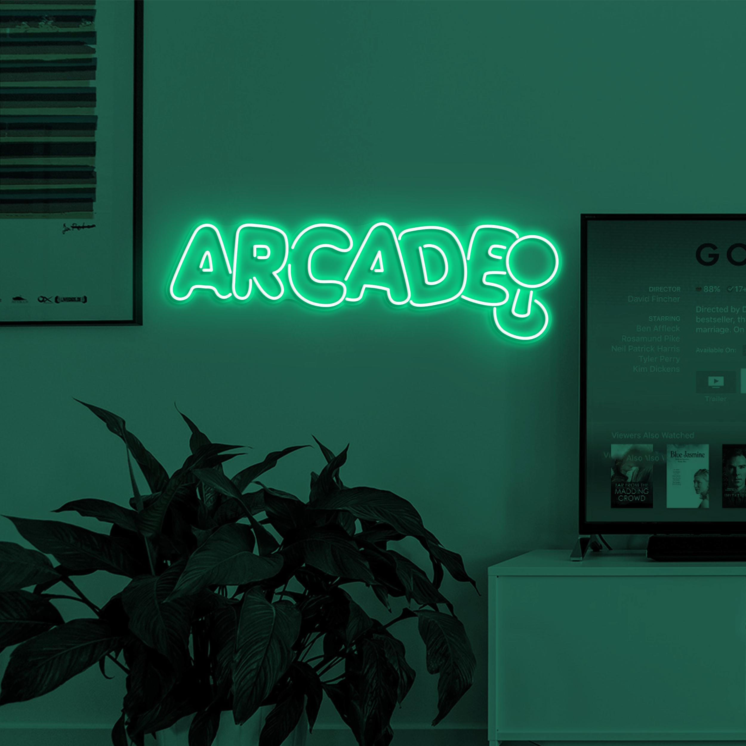 Arcade Neon Sign, Arcade LED Light, Custom Arcade Sign, Game Room LED Decor, Retro Game Zone Decor, Teen Boy Gift, Gift for Game Lover, Gift