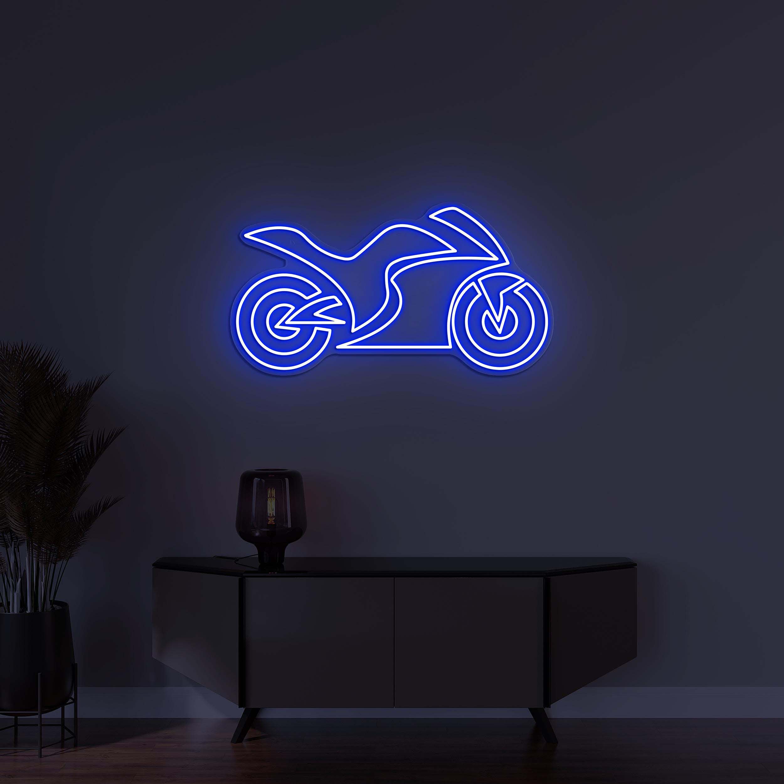 Motorcycle Neon Sign, Motorcycle LED Light, Sports Bike Wall Decor, Kids Room Decor, Personalized Sign, Game Room Wall Art, Bike Shop Decor