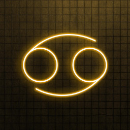 Cancer Neon Sign, Cancer LED Light, Home Wall Decor, Personalized Cancer Neon Sign, Minimalist Zodiac Horoscope Led Light, Cancer Symbol