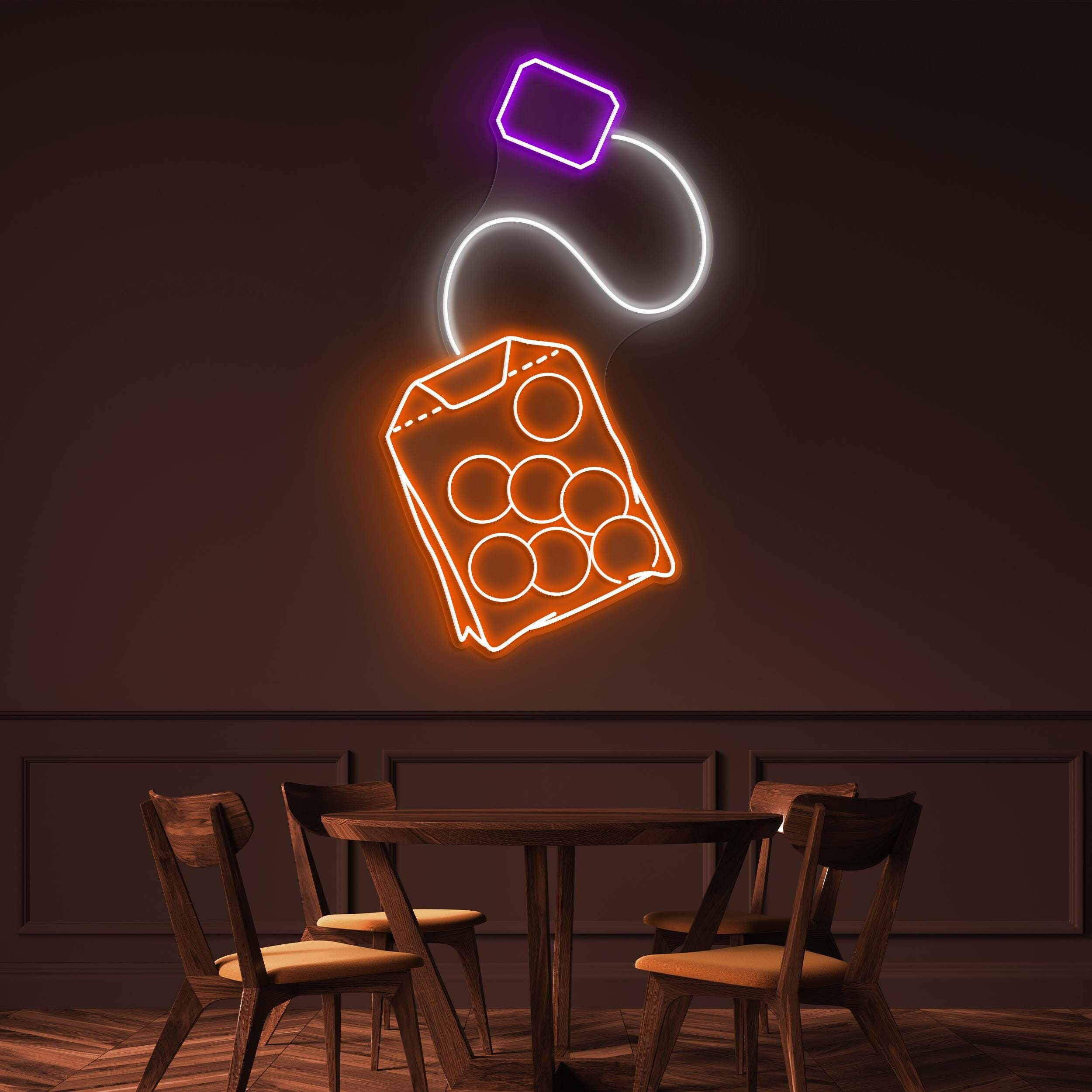Teabag Neon Sign, Teabag LED Light, Teabag Wall Decor, Tea Lover Gift, Tea Time Wall Art, Tea Shop Decor, Drink Corner, Cafe, Bakery Decor
