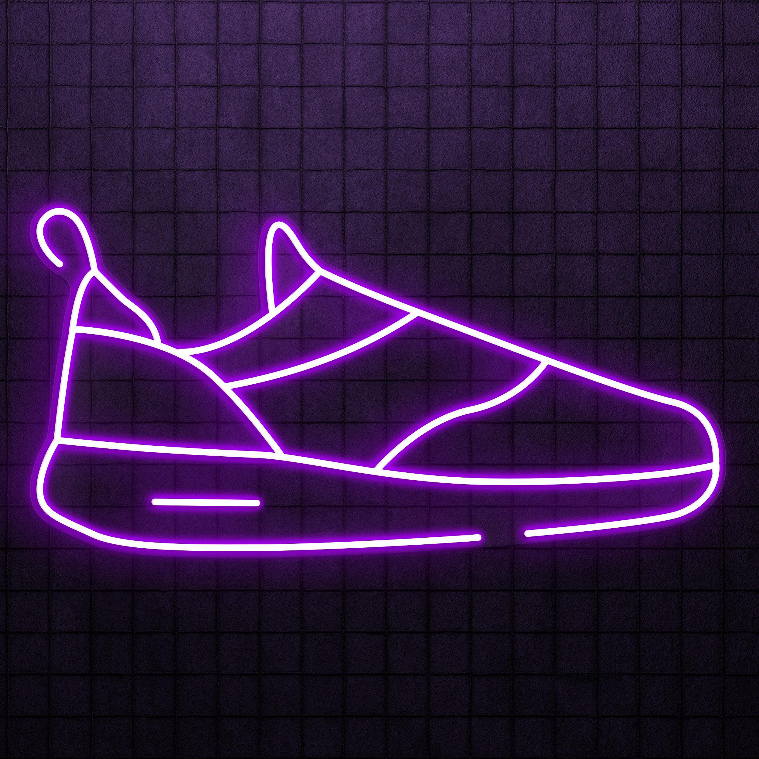 Sneaker Neon Sign, Sneaker LED Light, Gym Wall Decor, Home, Café, Restaurants and Bar Decor, Gym Boot Wall Art, Boot Shop Neon Light,