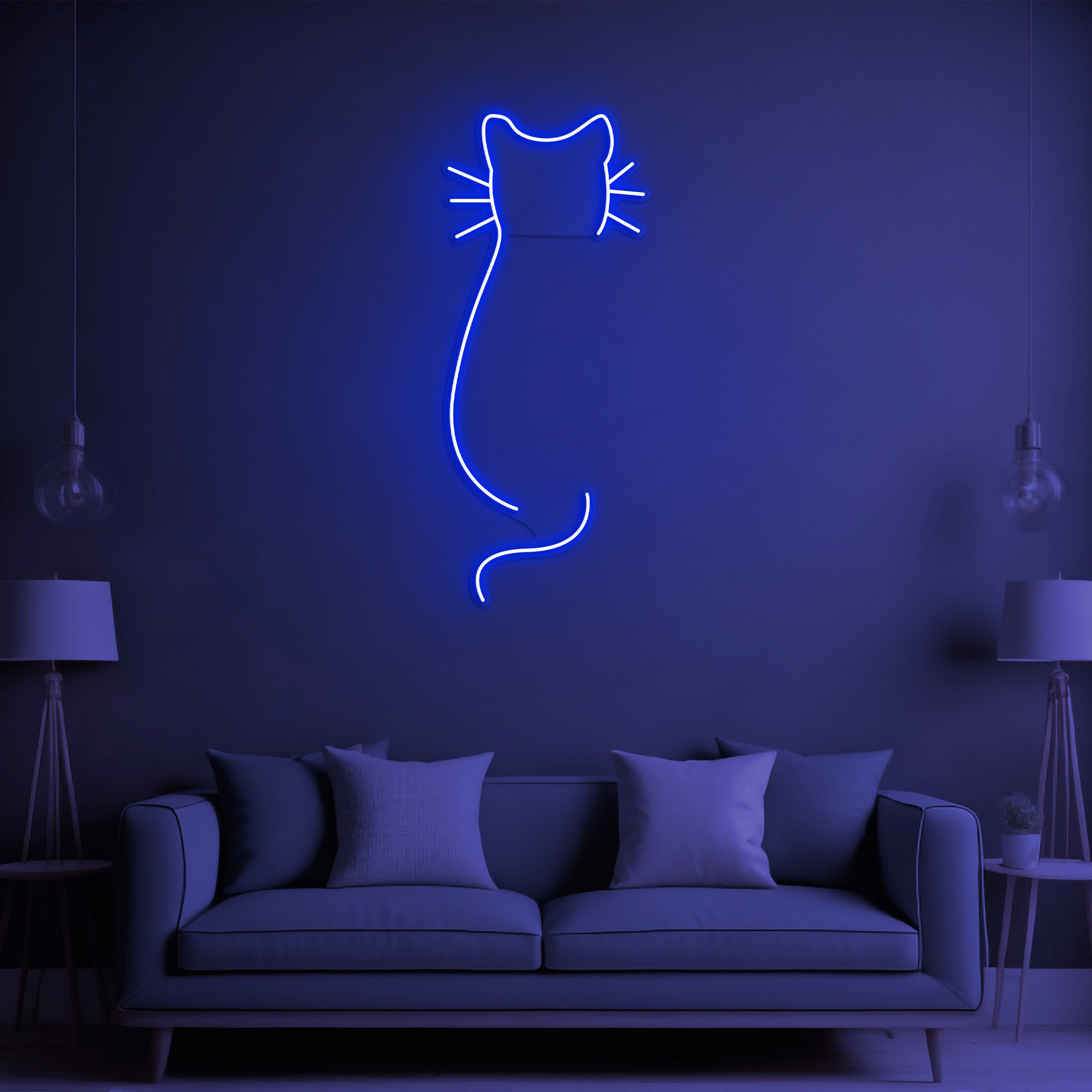Cat Neon Sign, Kitten LED Neon Sign, Cat Neon Light, Cat Decor for Rooms, Nurseries, and Parties,Perfect for Baby Showers and Birthday Gifts