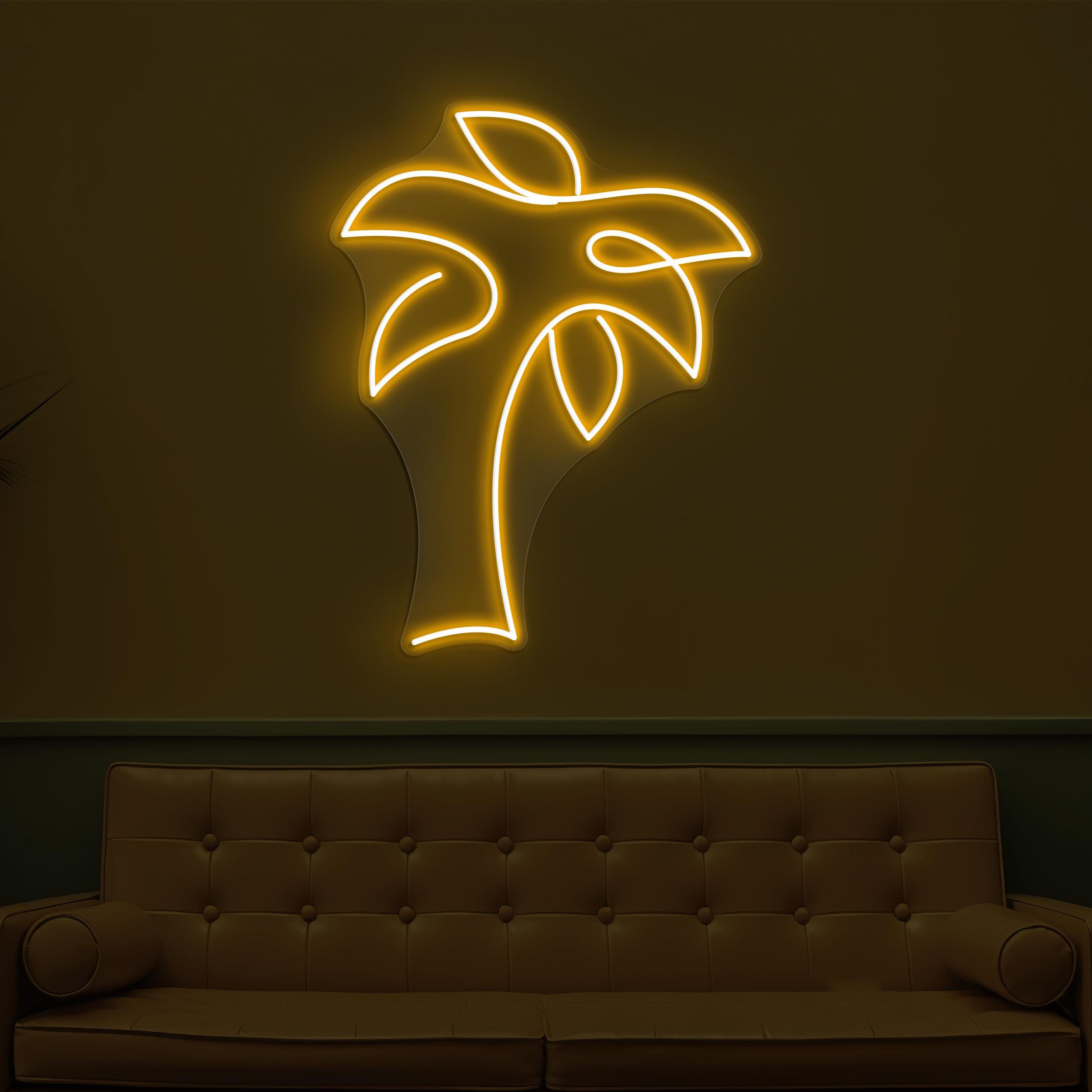Palm Tree Neon Sign, Palm Tree LED Light, Beach Wall Decor, Summer Beach Wall Art, Island Neon Light, Beach Home Neon Sign, Bar & Cafe Decor