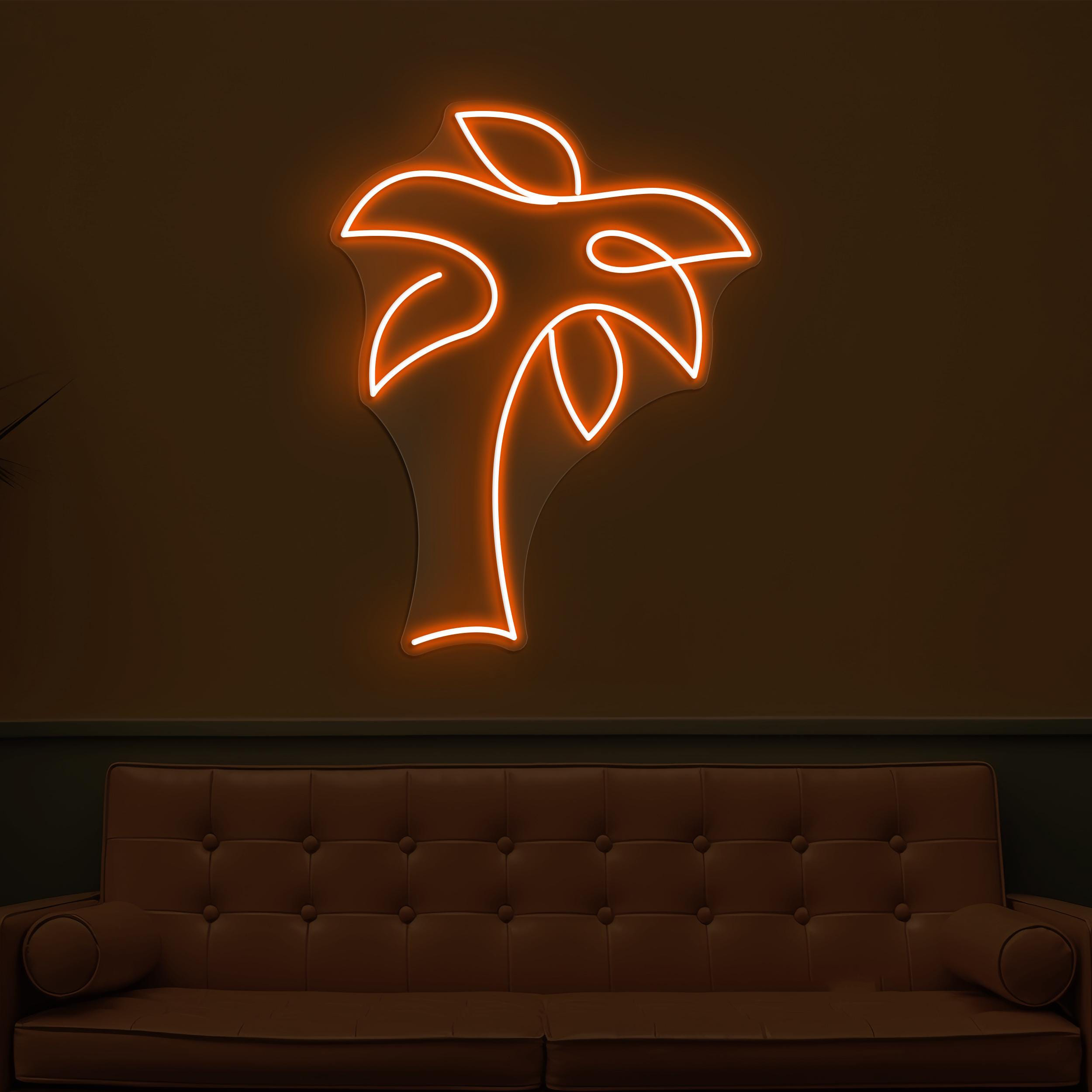 Palm Tree Neon Sign, Palm Tree LED Light, Beach Wall Decor, Summer Beach Wall Art, Island Neon Light, Beach Home Neon Sign, Bar & Cafe Decor