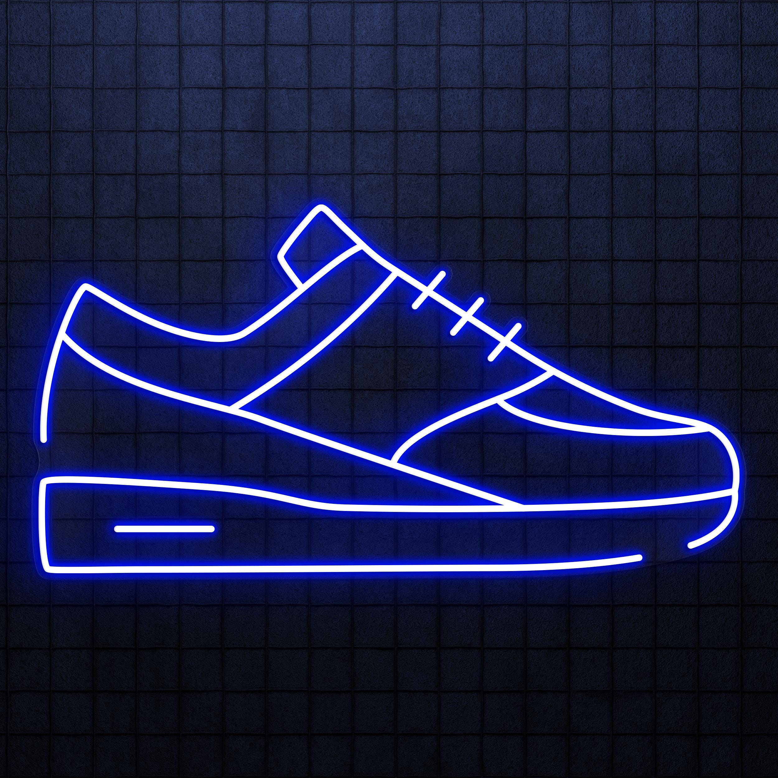 Sports Shoes Neon Sign, Sports Shoes LED Light, Sports Joger Shoe Wall Decor, Sneaker Wall Art, Boot Shop Neon Light, Cafe and Bar Decor