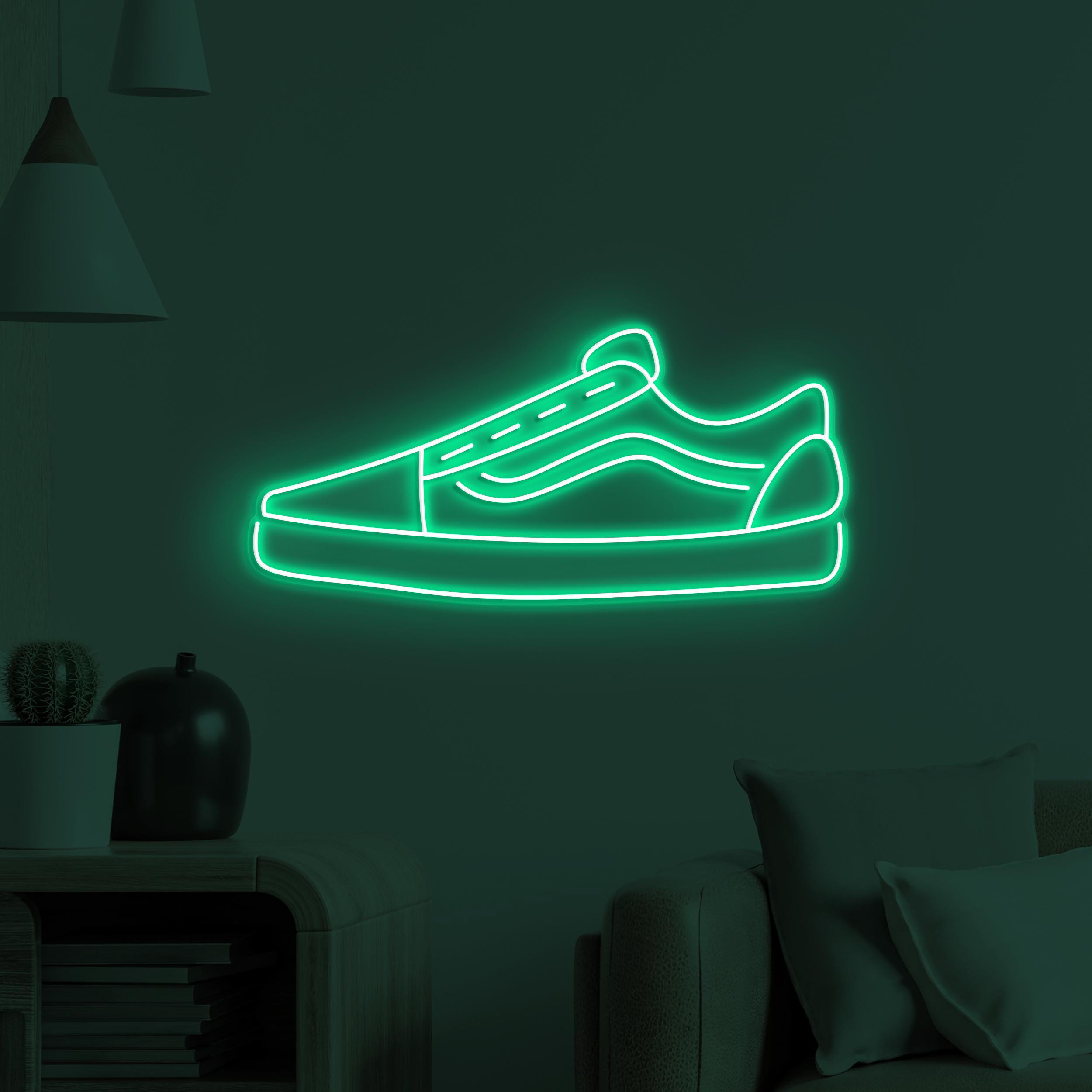 Sneaker Neon Sign, Sneaker LED Light, Home Wall Art, Boot Shop Decor, Skate Shoe Neon Light, Personalized Neon Sign, Led Neon Art, Gift