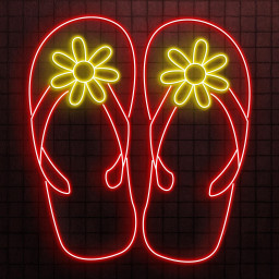Flip Flop Neon Sign, Flip Flop LED Light, Summer Shoes Wall Decor, Shoes Shop Wall Art, Sandal Neon Light, Beach Shoes Decor, Home Wall Art